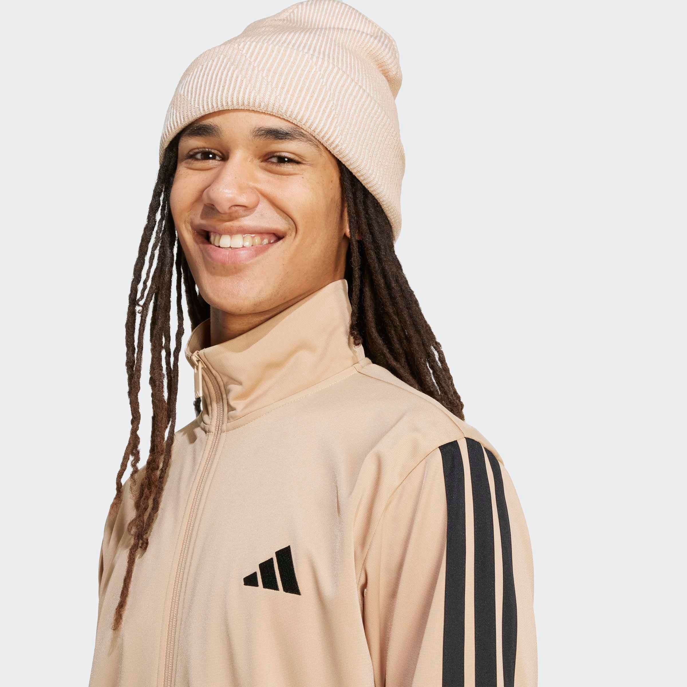 adidas Sportswear Trainingsanzug »M 3S TR TT TS«, (2 tlg.), Basic 3-Streifen Trikot