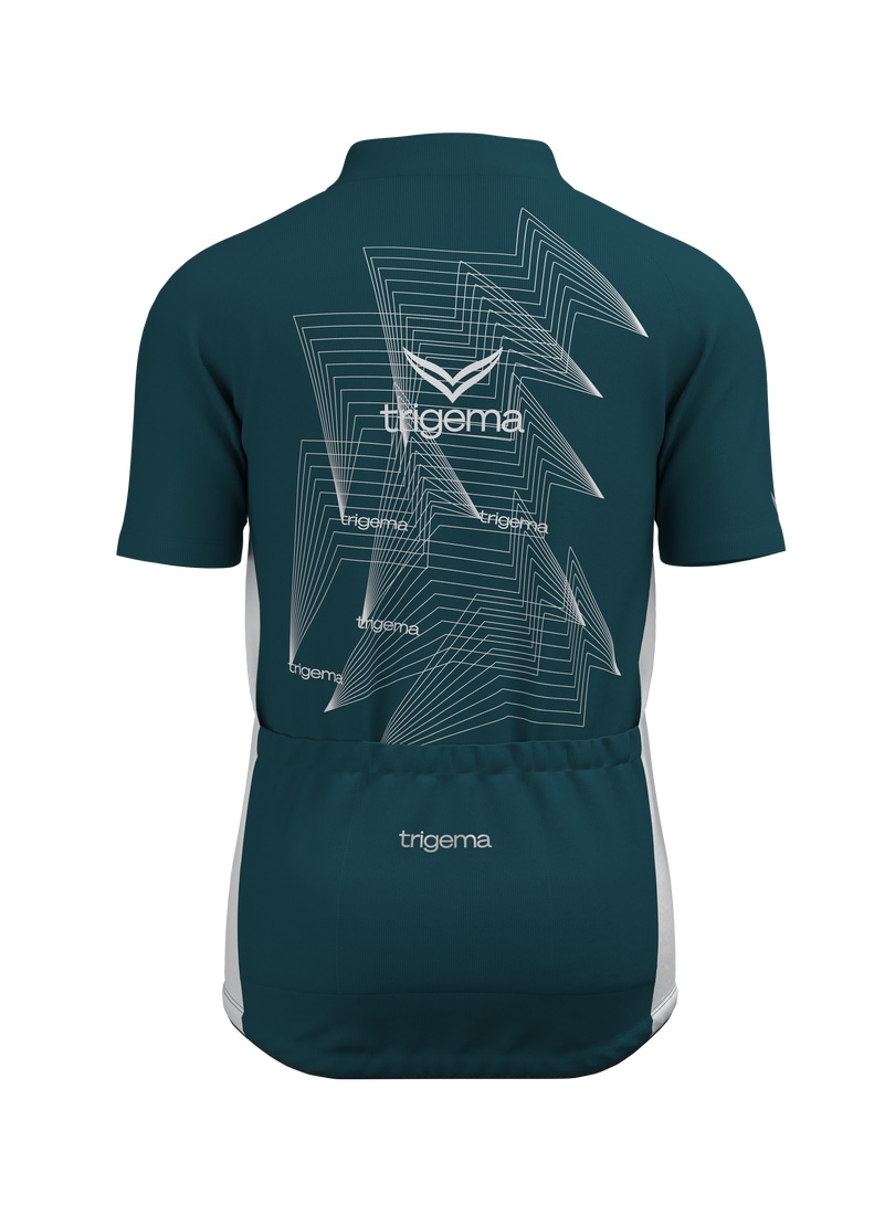 Trigema T-Shirt »TRIGEMA Fahrradjacke mit Spiralförmigen Design« 1