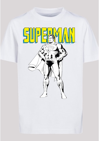 F4NT4STIC Kurzarmshirt »Kinder Superman Mono Act...