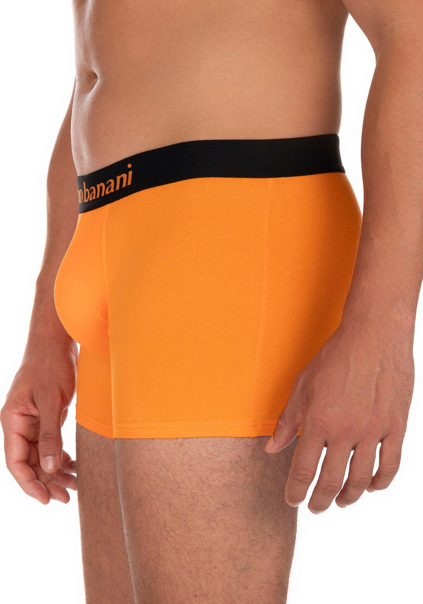 Bruno Banani Boxer »Flowing«, (2er Pack), mit kontrastreichem Logobund