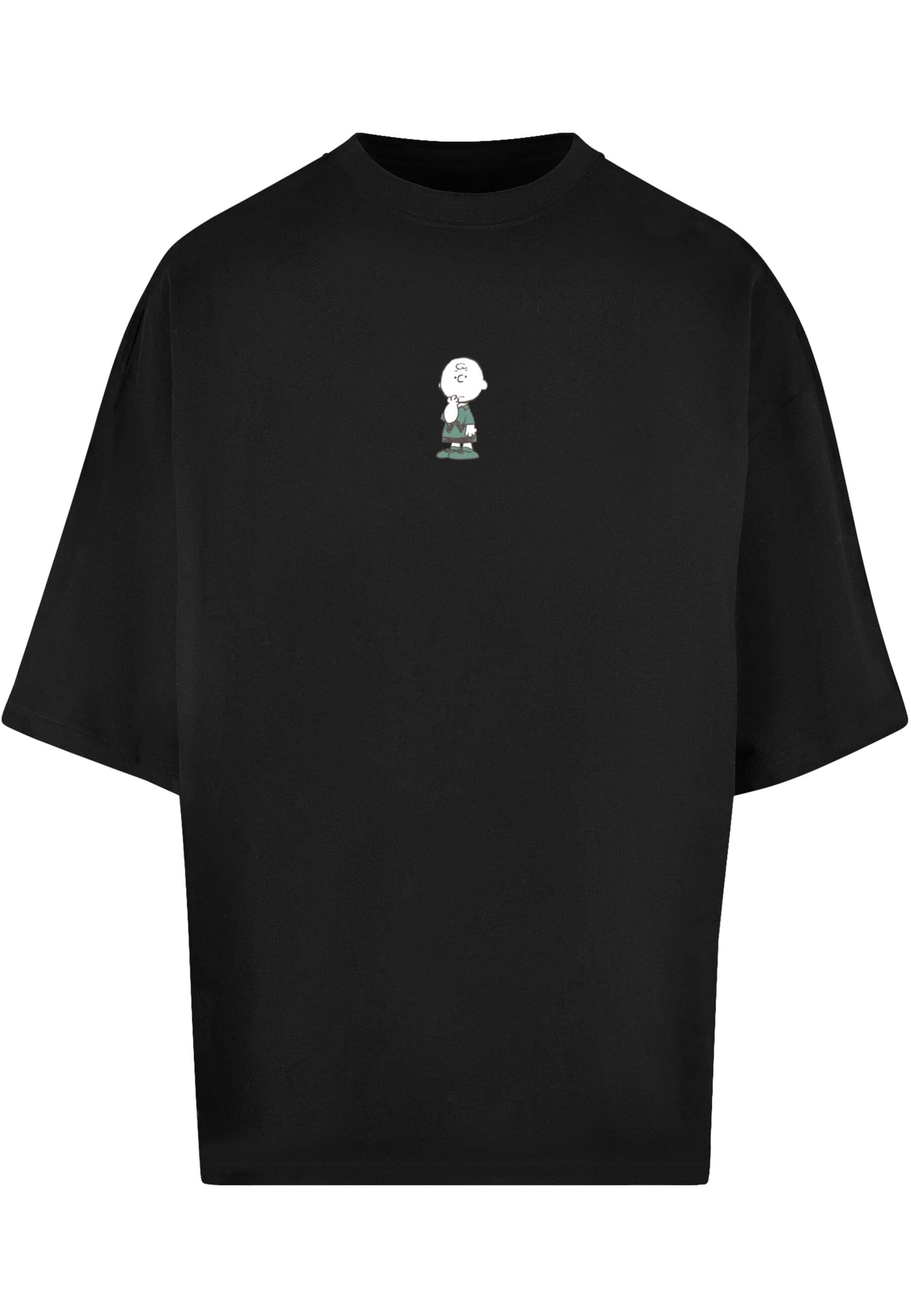 T-Shirt »Merchcode Herren Peanuts - Charlie Brown Huge Tee«, (1 tlg.)