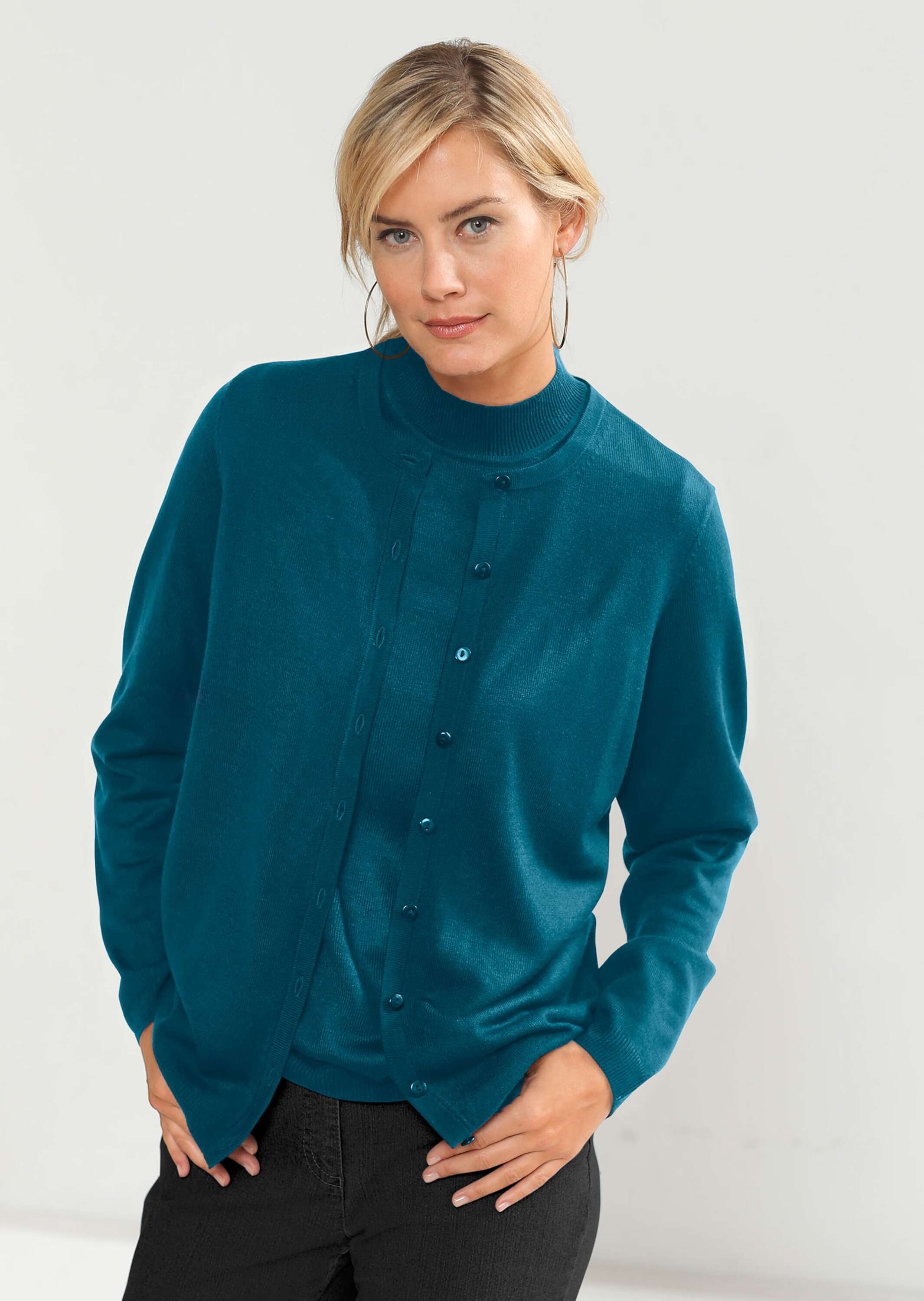 Thumbnail - GOLDNER Strickpullover "Pflegeleichtes Basic-Strickset" Ohne