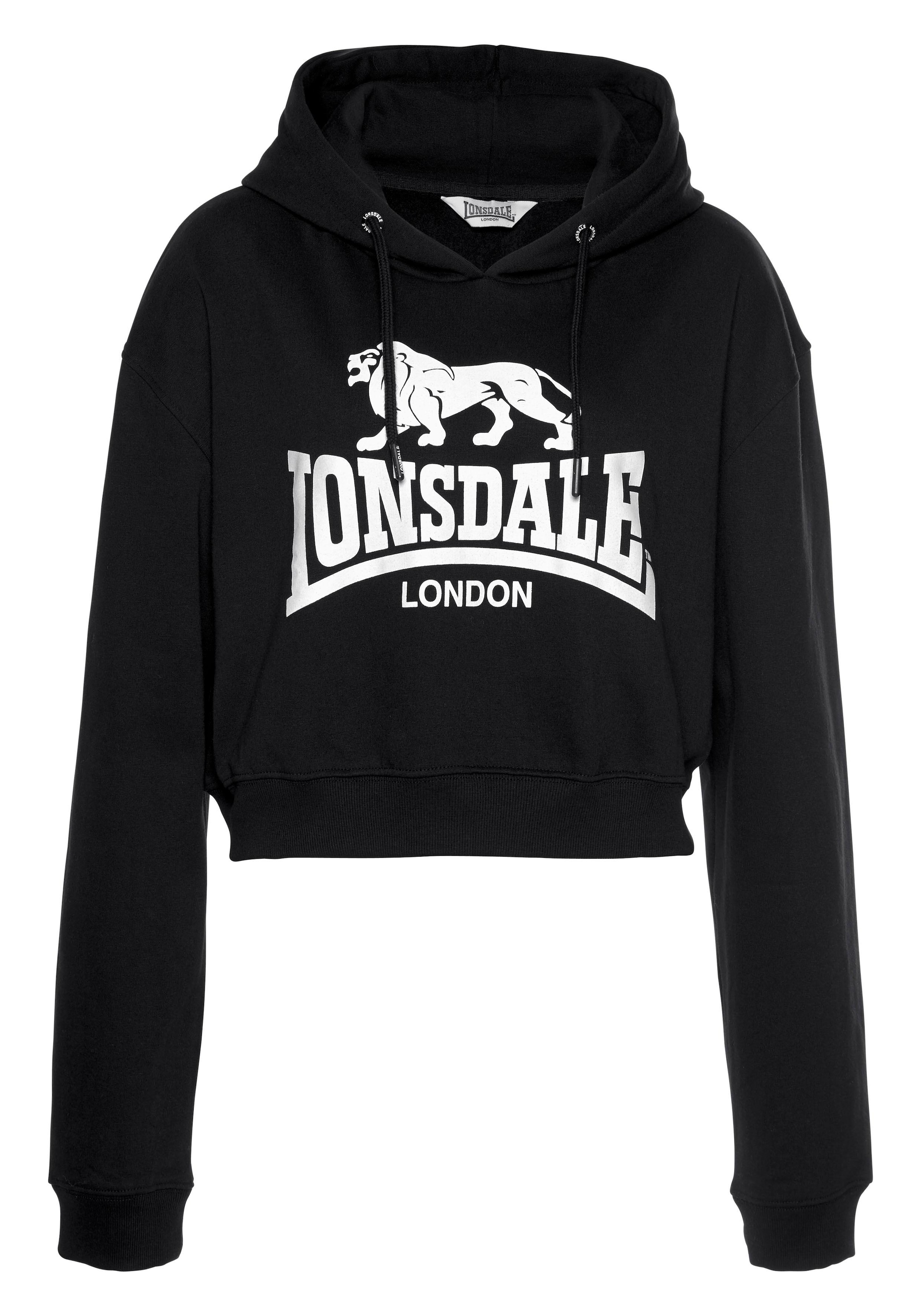 Lonsdale Kapuzensweatshirt »Crop Top ROXETH«