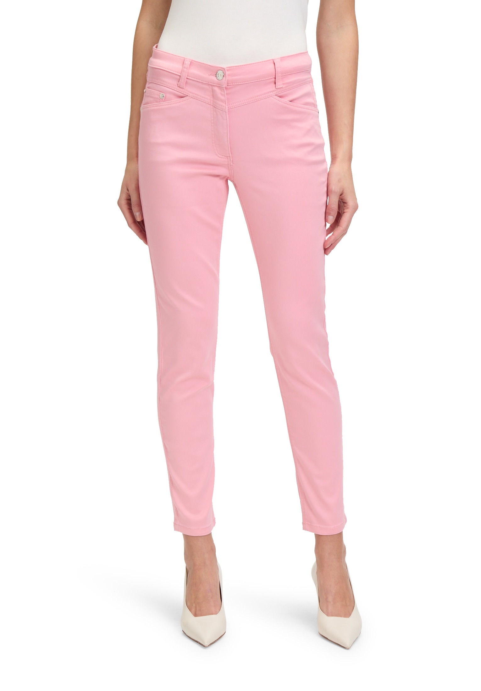 Betty Barclay Stoffhose "Betty Barclay Casual-Hose Slim Fit", Passenabtrenn günstig online kaufen