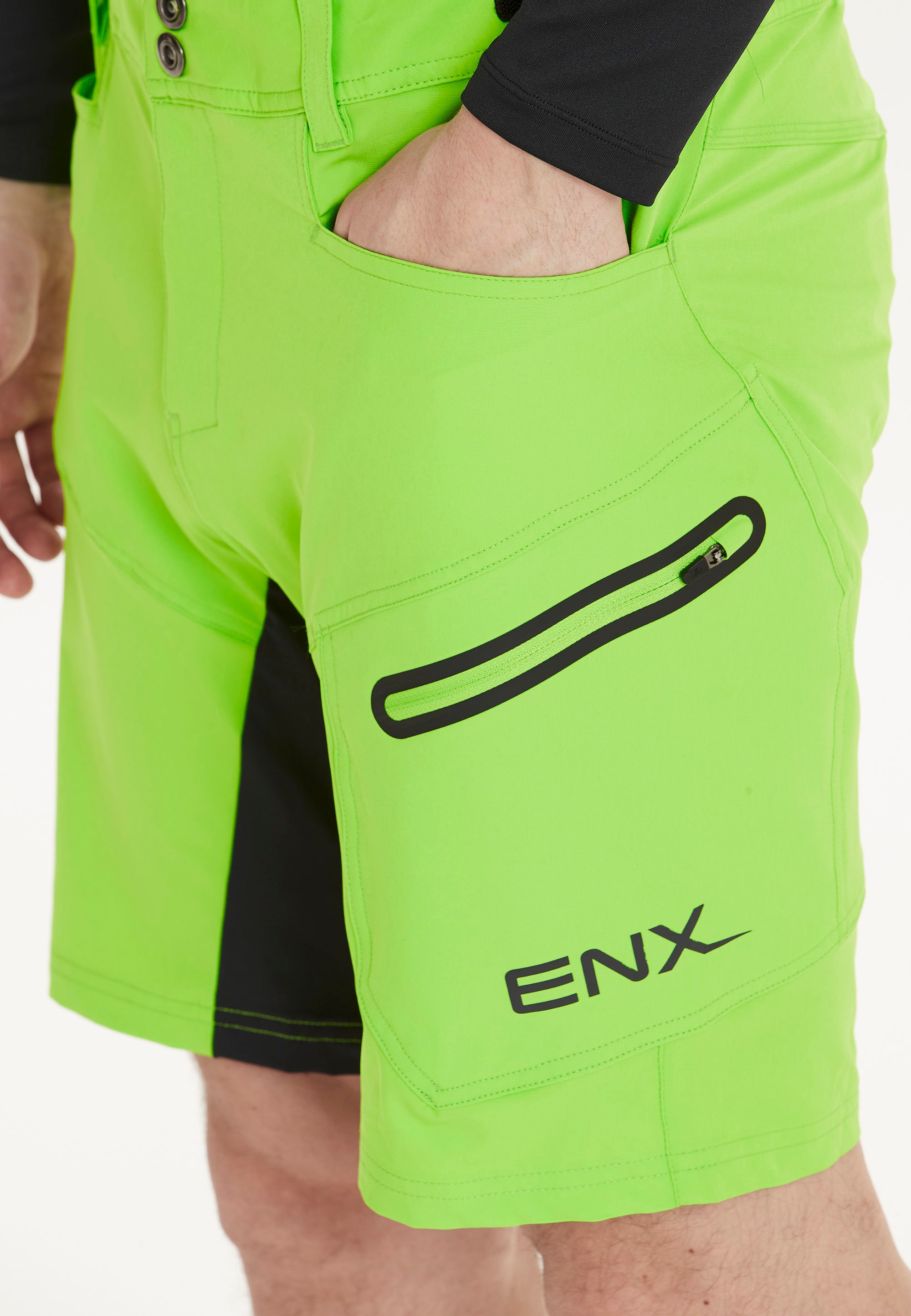 ENDURANCE Radhose »Jamal 2in1«, mit herausnehmbarer Innentight