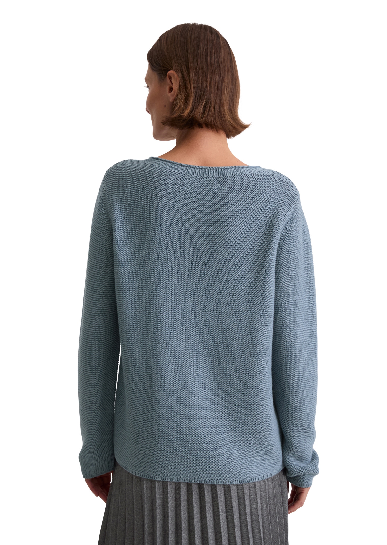 Marc O'Polo Rundhalspullover »aus Organic Cotton«