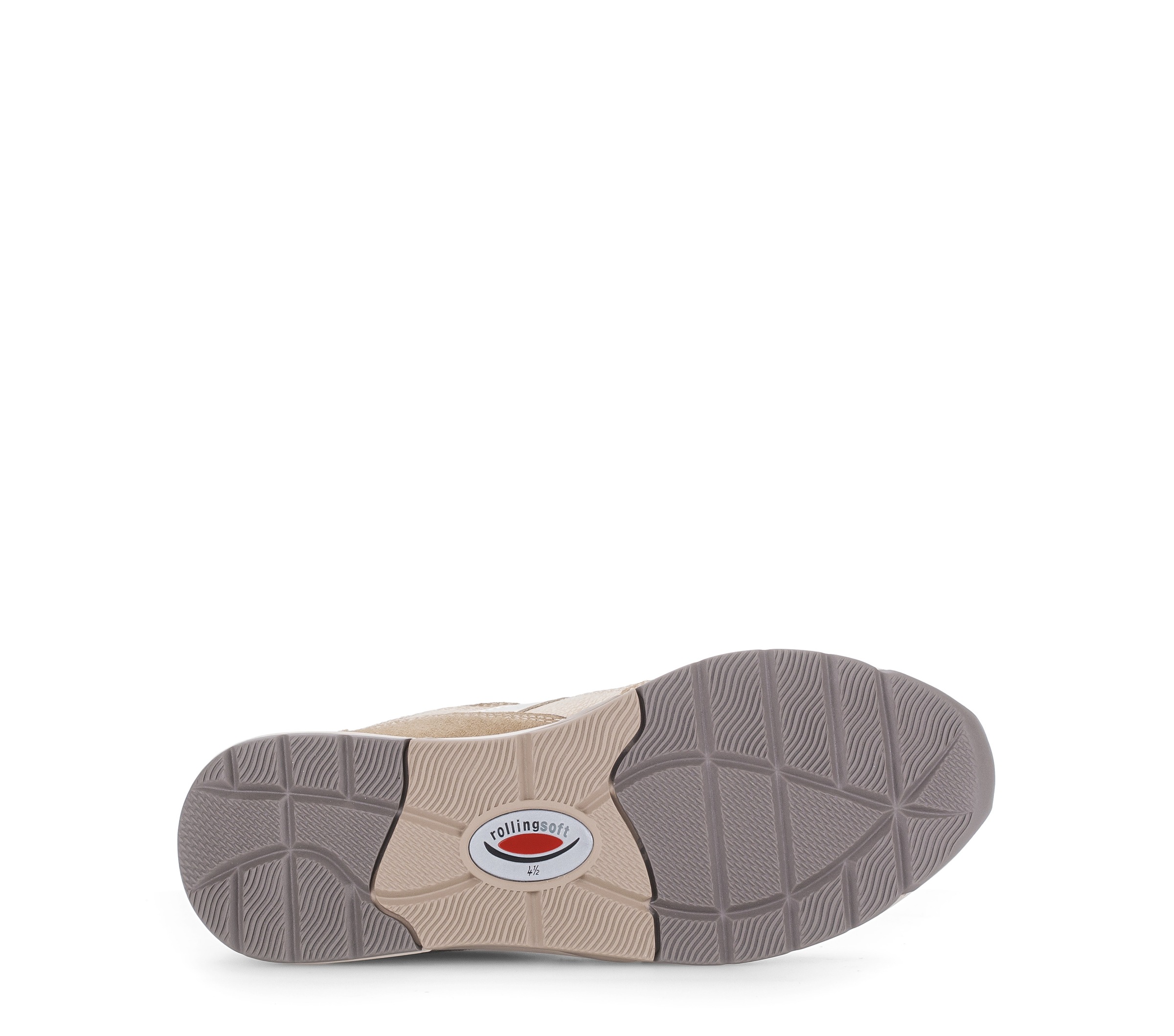 rollingsoft Keilsneaker  Freizeitschuh, Halbschuh, Schnürer mit Kontrastbesätzen