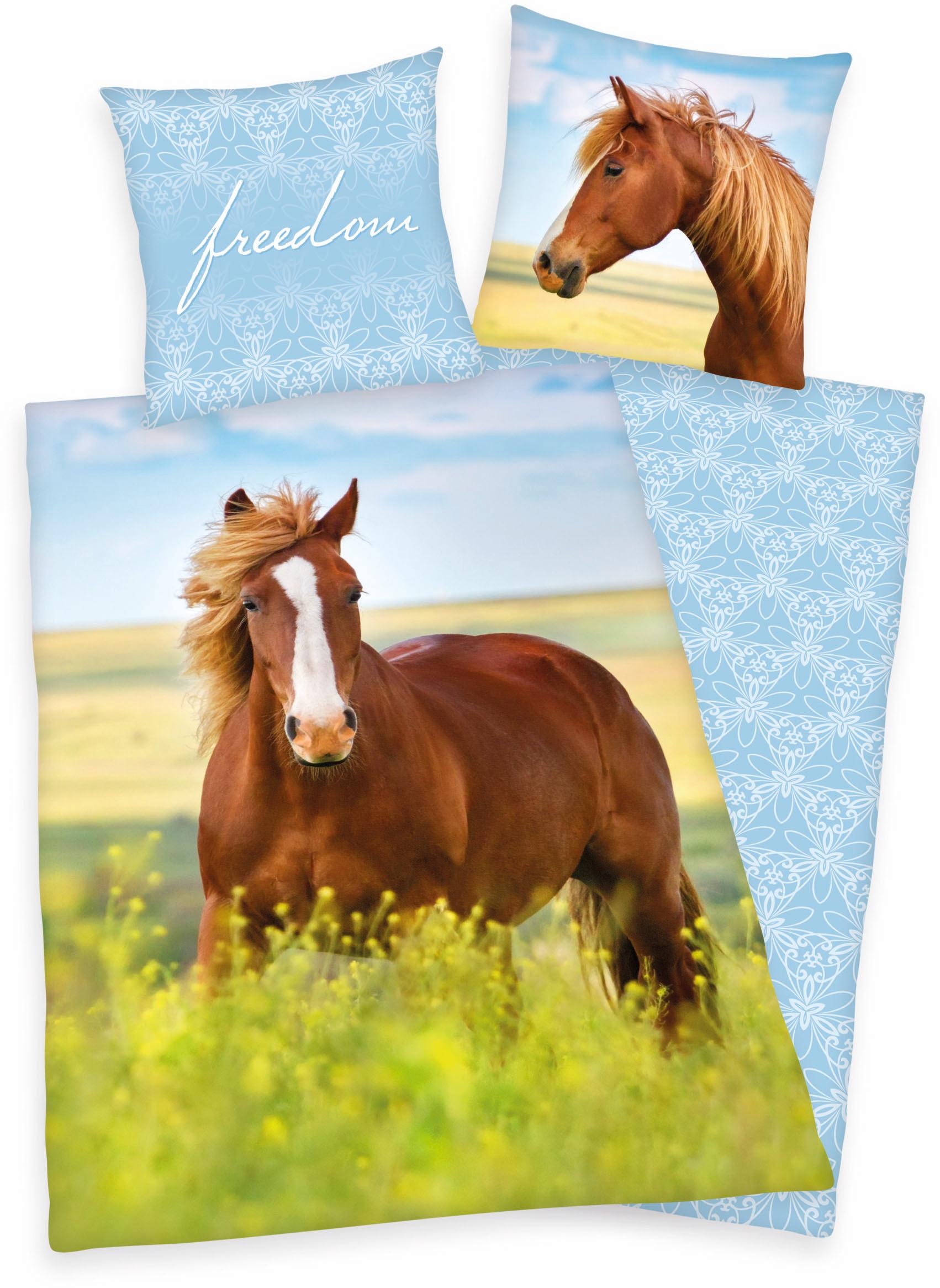 Herding Young Collection Kinderbettwäsche »Freedom« su Motiv