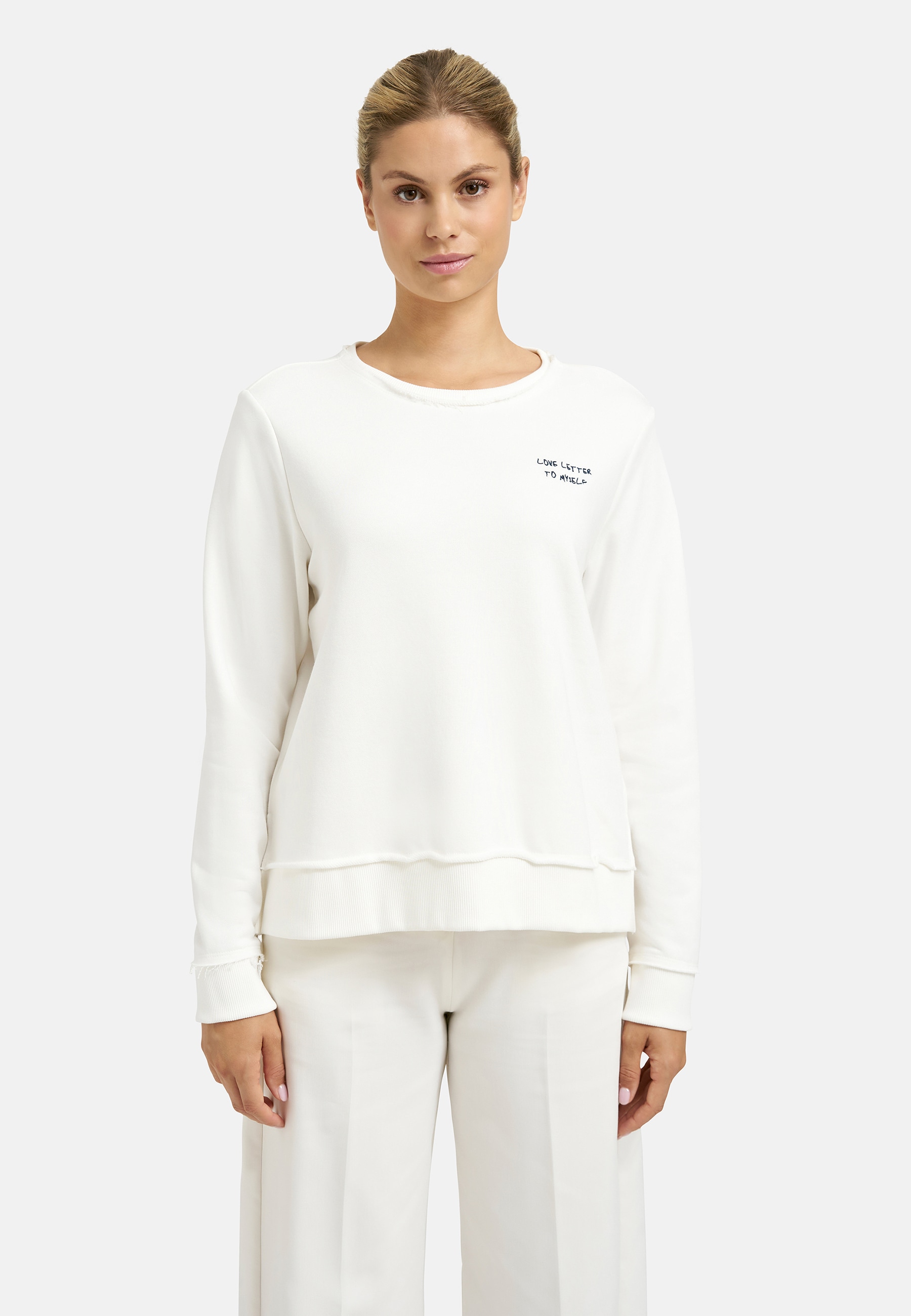 Smith & Soul Sweater, mit offenen Kanten günstig online kaufen