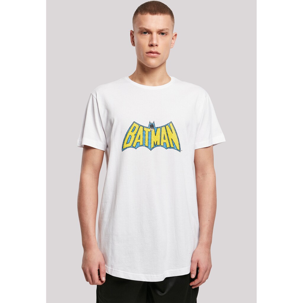 F4NT4STIC T-Shirt »DC Comics Superhelden Batman Crackle Logo«