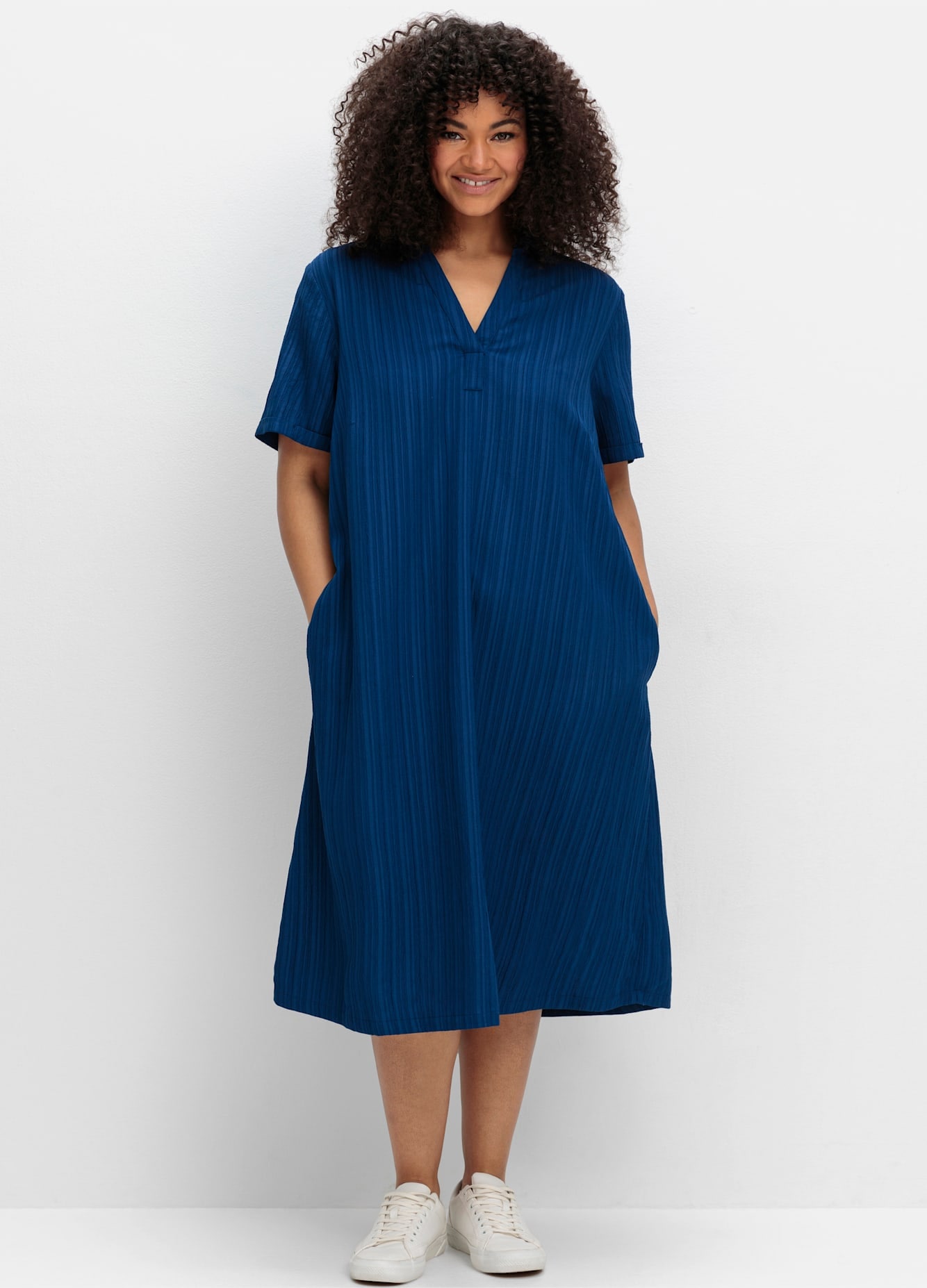 Sheego Blusenkleid "Blusenkleid" günstig online kaufen