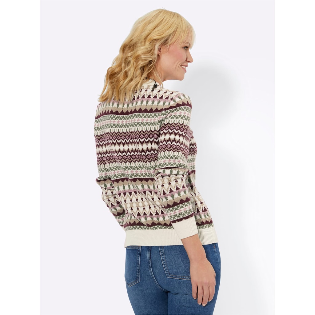 Casual Looks Jacquardpullover »Jacquard-Pullover«