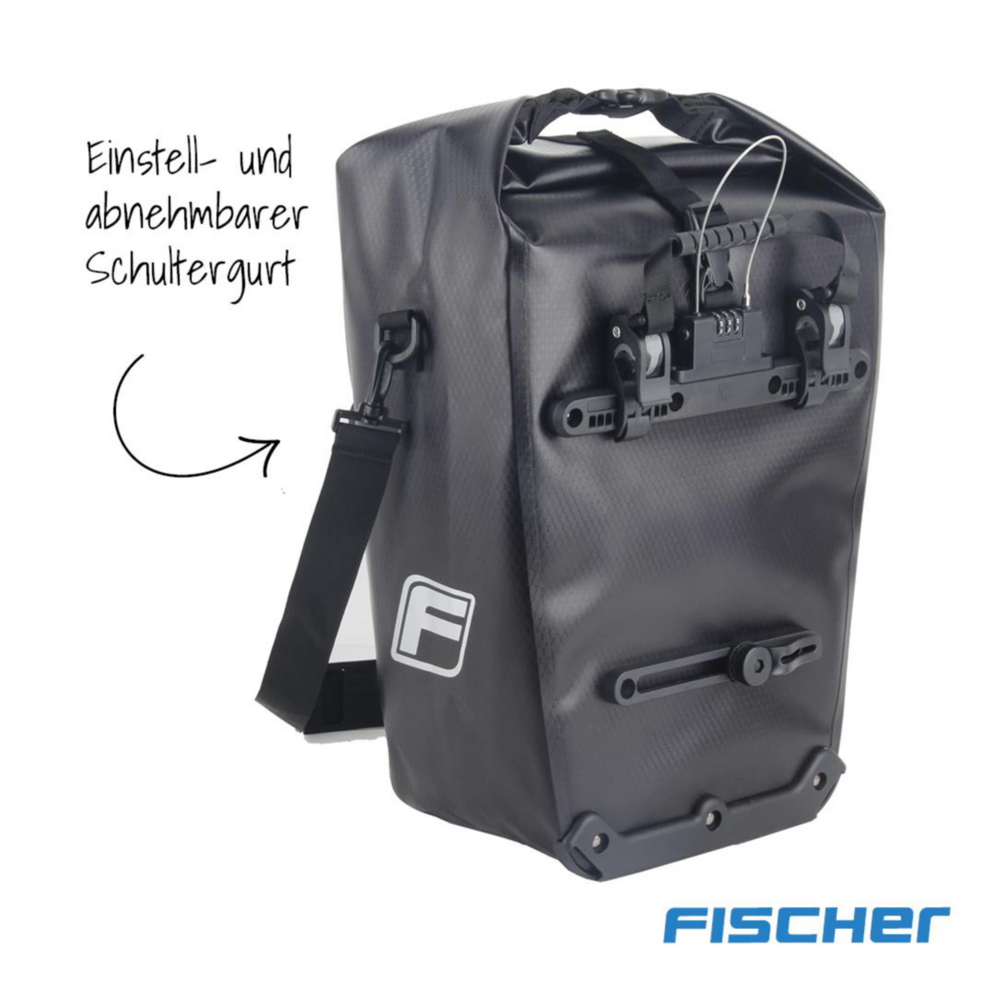 FISCHER Fahrrad Gepäckträgertasche »PLUS Terra«