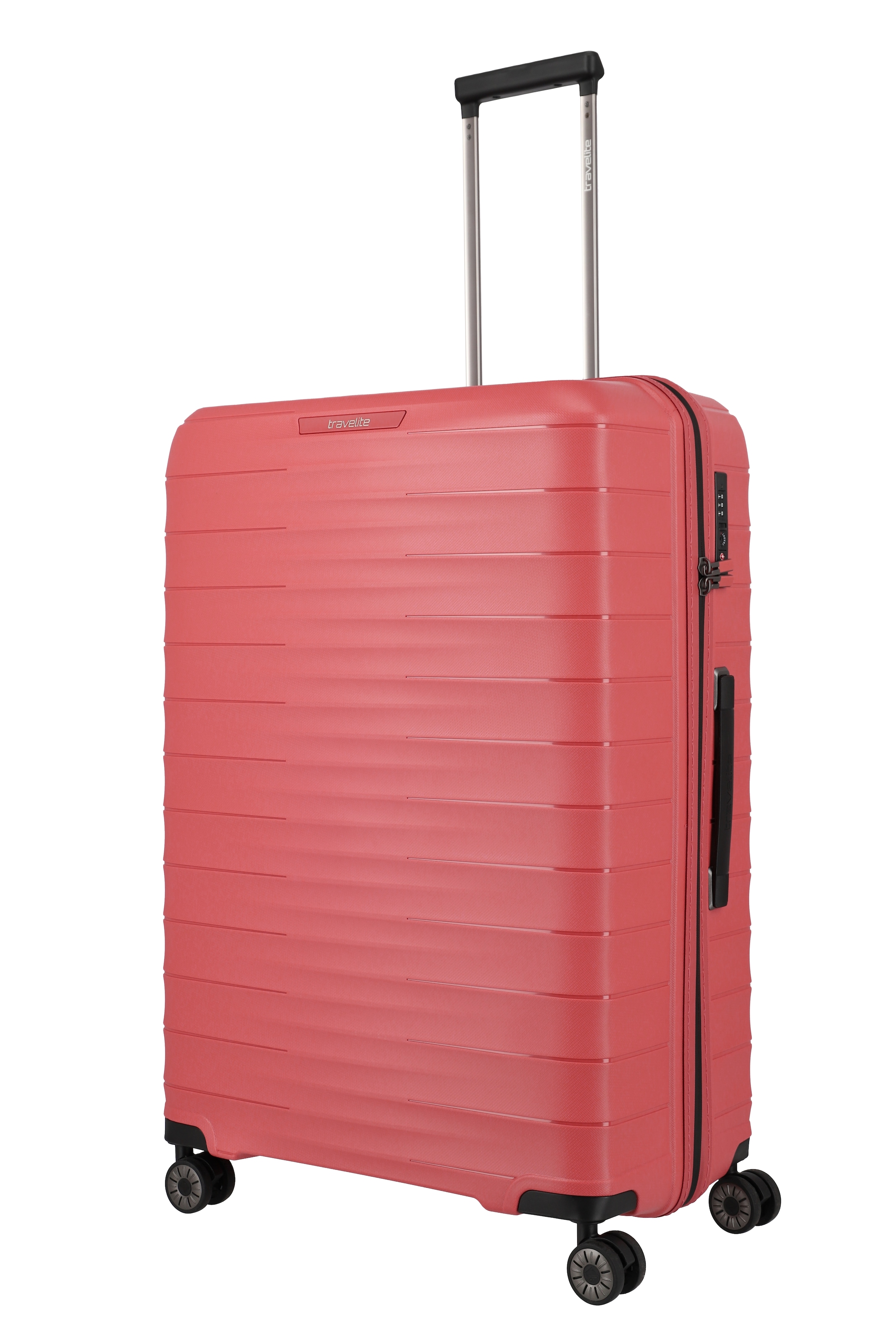 travelite Trolleyset »MOOBY 3-teilig Reisekoffer Hartschale« mit TSA-Schloss und recyceltem Polypropylen