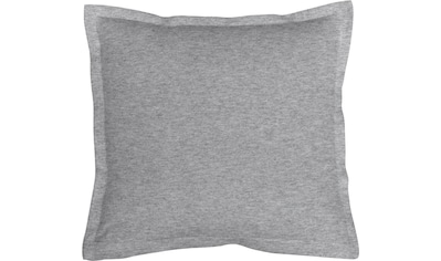 Schlafgut Kissenbezug »Melange Uni«, (1 St.), passend zu Spannbettlaken und Bettwäsche kaufen