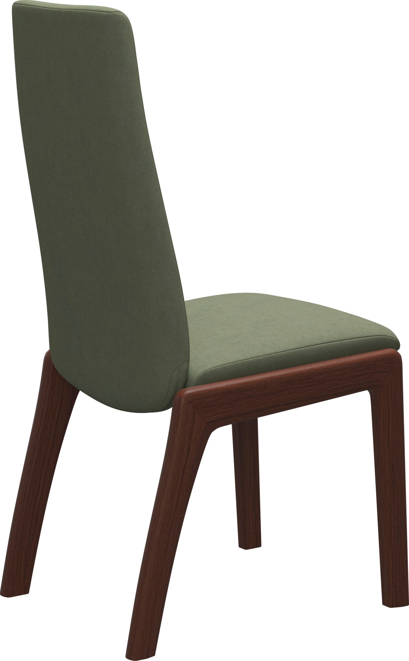 Stressless® Polsterstuhl »Laurel«, Microfaser DINAMICA, Low Back, Größe L, mit abgerundeten Beinen in Walnuss
