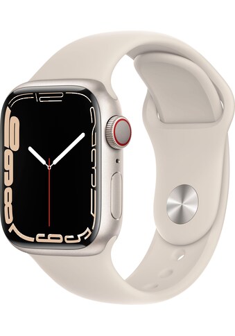 Apple Smartwatch »Watch Series 7 GPS + Cellular, 41mm«, (Watch OS 8) kaufen