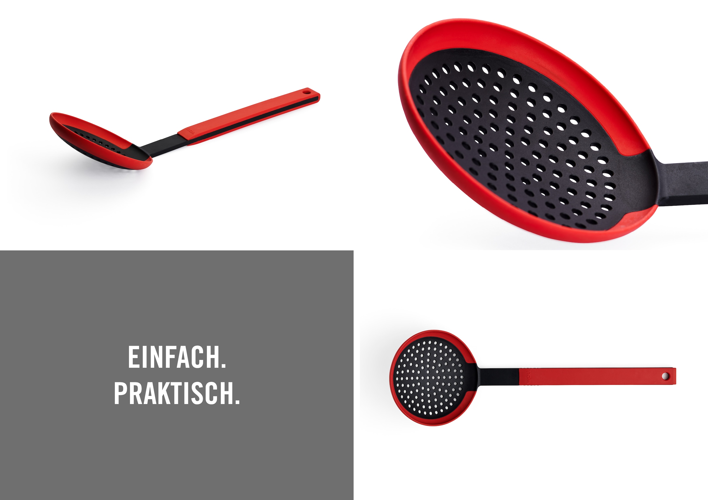 WOLL Schaumlöffel »Cook it«, (1 tlg.), aus hochwertigem Kunststoff und Silikon