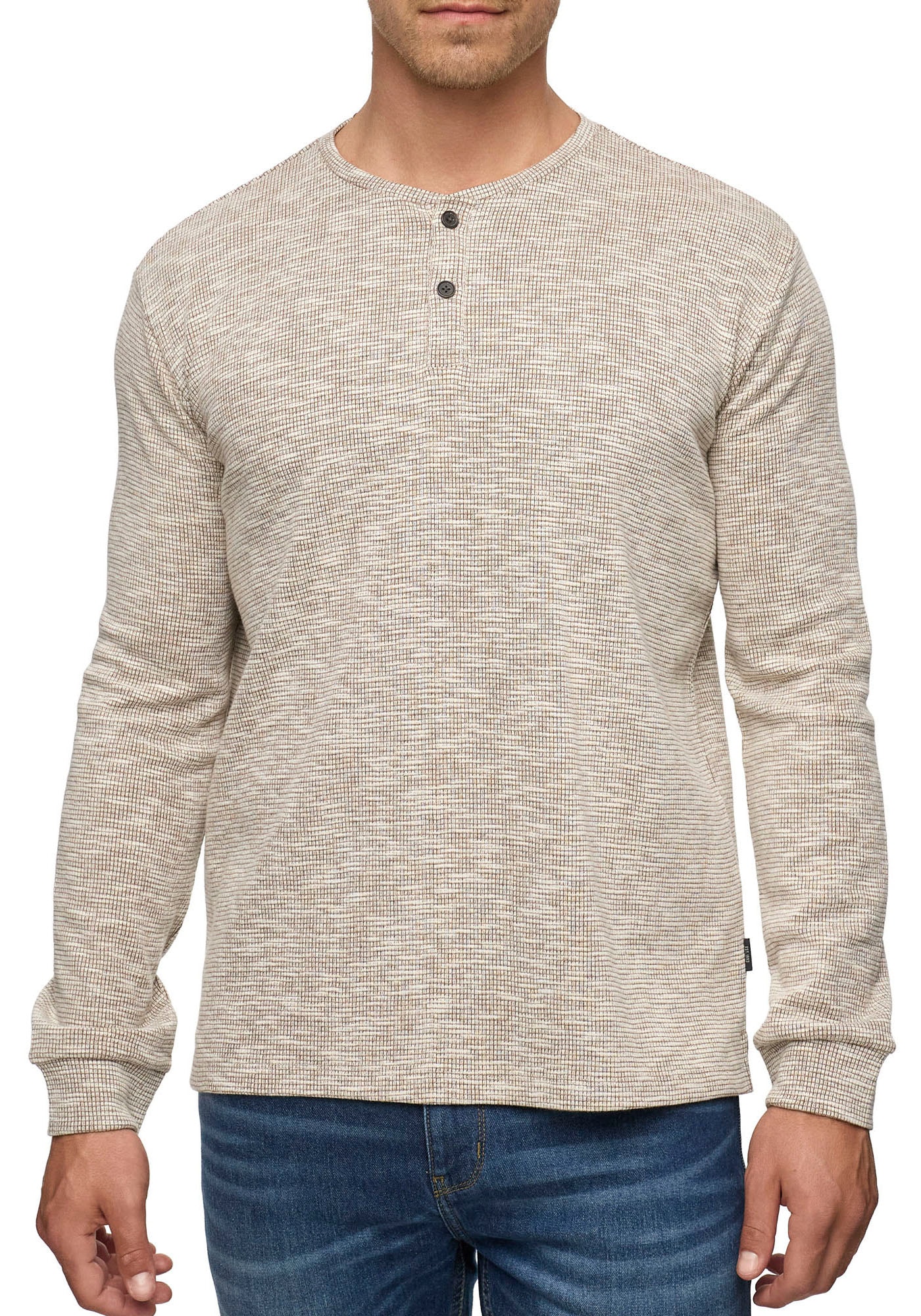 Indicode Langarmshirt "INVitus" günstig online kaufen