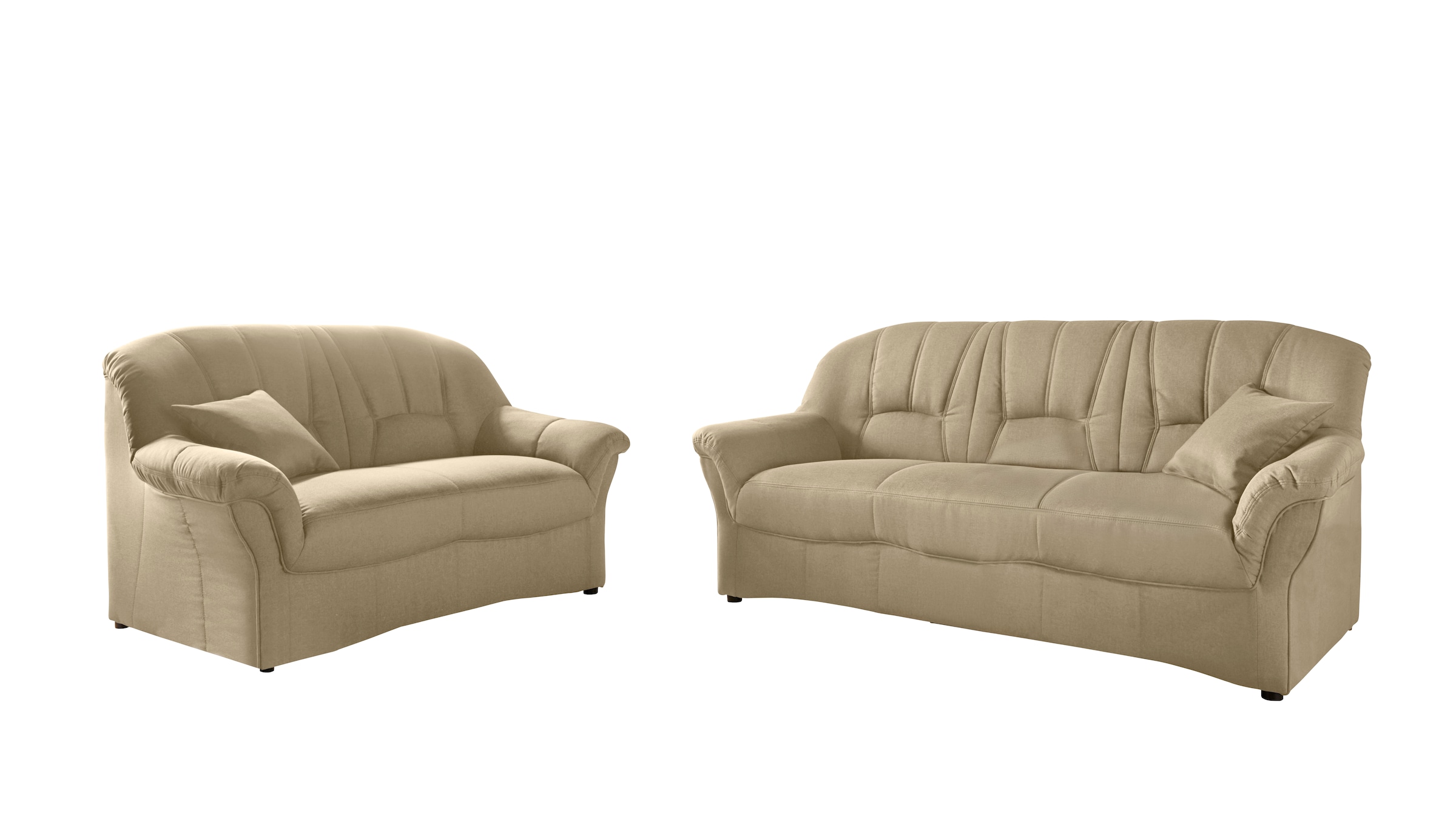 DOMO collection Polstergarnitur "Bahia zeitlos & elegantes Sofa, bequem" Se günstig online kaufen