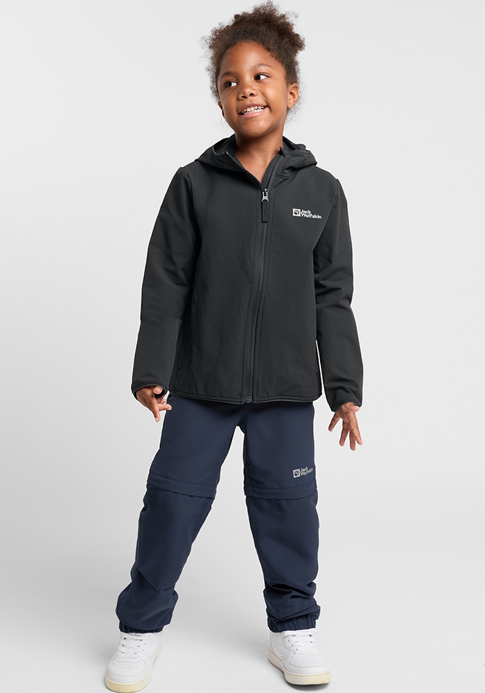 Jack Wolfskin Softshelljacke »SOLYD JACKET K«, mit Kapuze