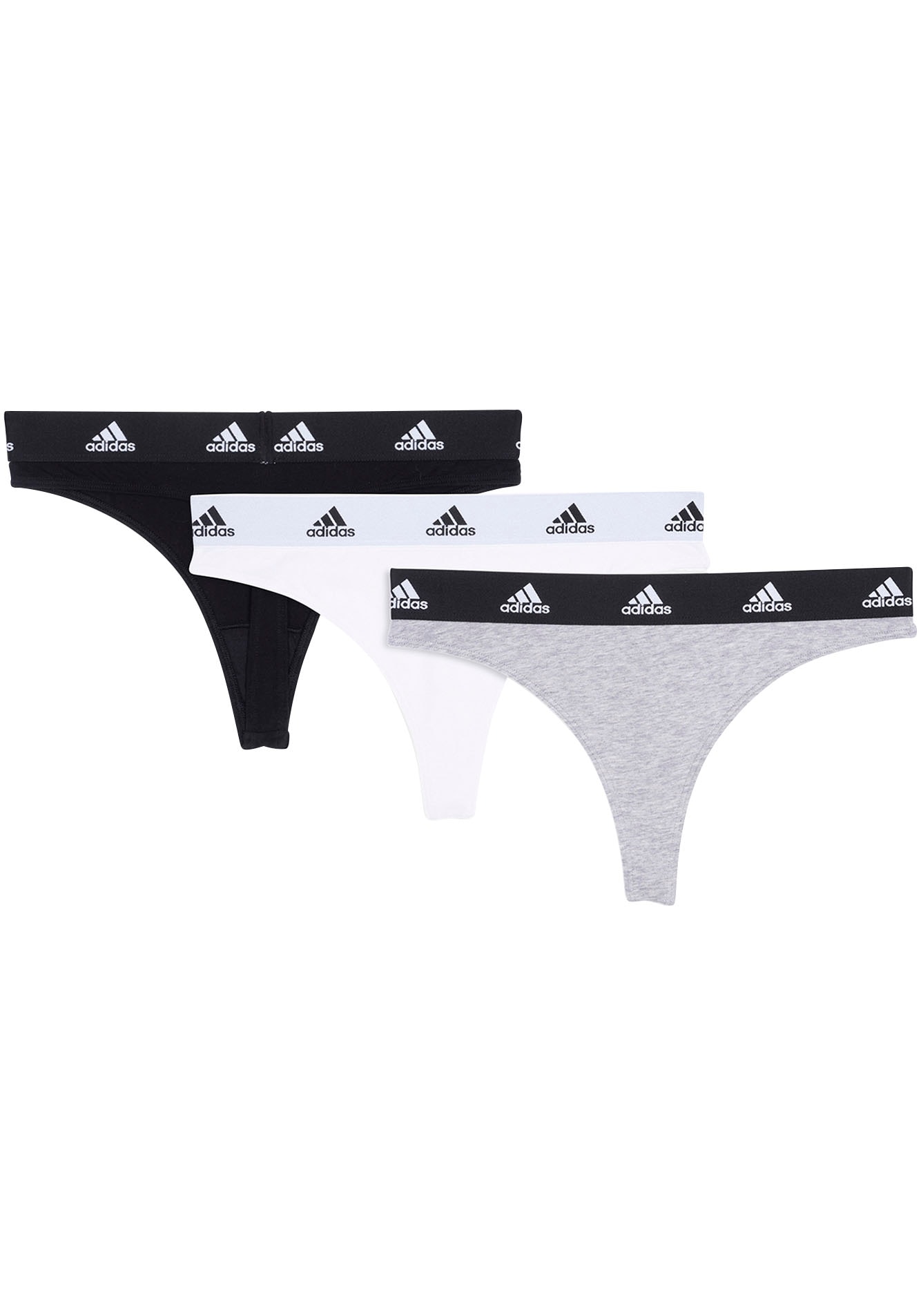 adidas Sportswear Tanga ""Sport Active Comfort Cotton"", (3er Pack), mit Real Cool Cotton-Technologie