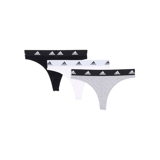 adidas Sportswear T-String, (3er-Pack), Thong mit Adidas Markenlabel | BAUR