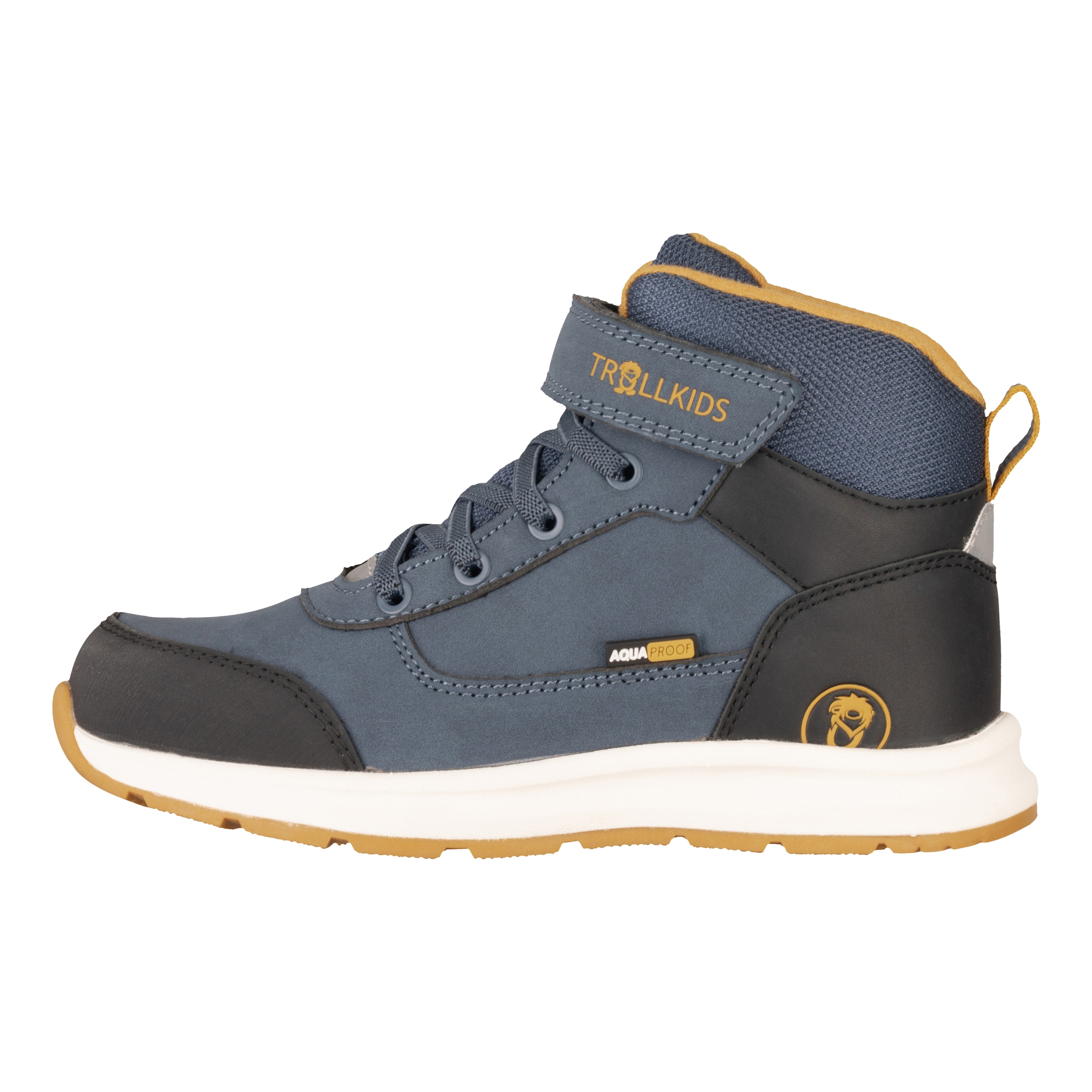 TROLLKIDS Sneakerboots »KIDS STAVANGER MID CUT XT«, wasserdicht, Klettverschluss, reflektierende Details