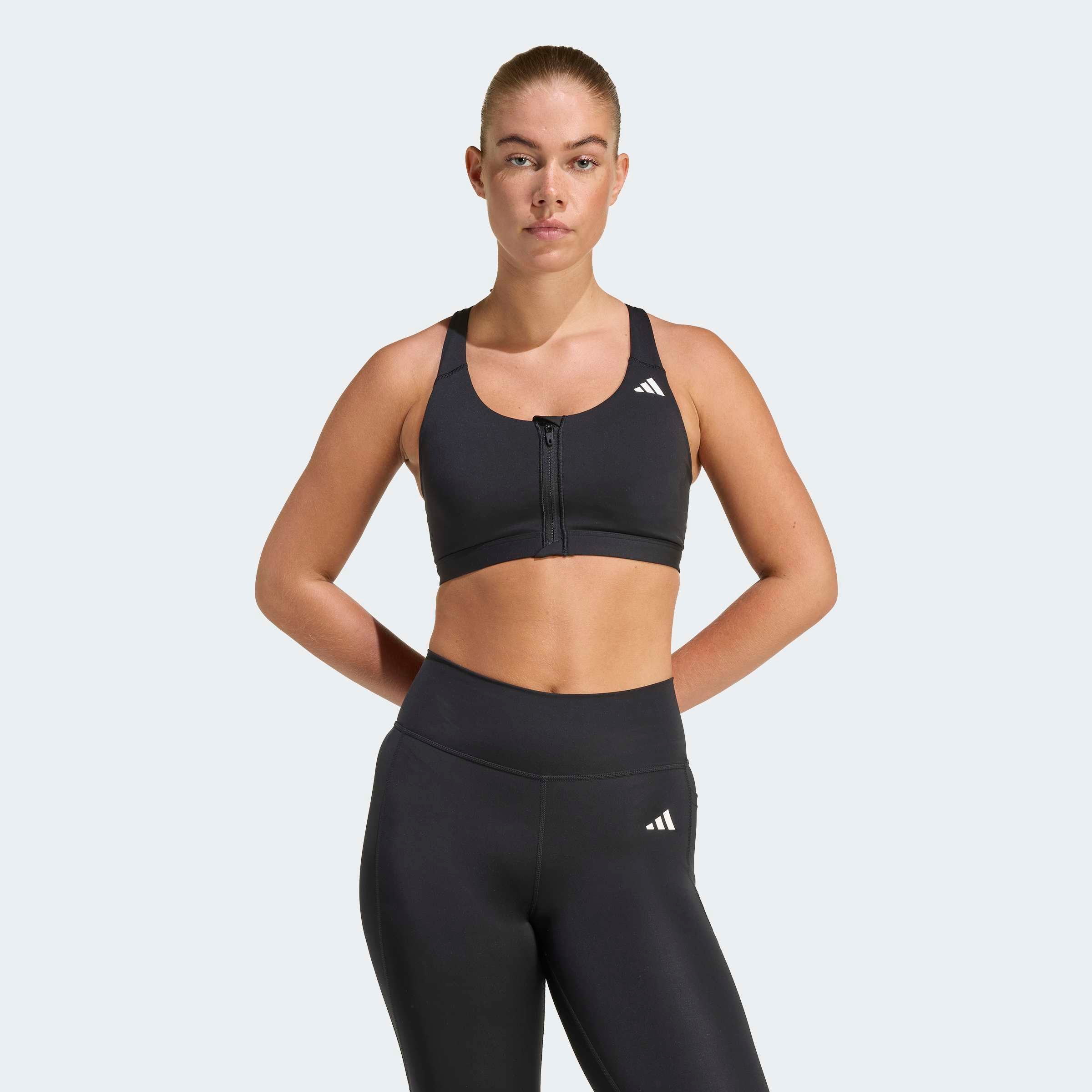 adidas Performance Sport-BH "OPT ESS ZIP MS" 1 günstig online kaufen