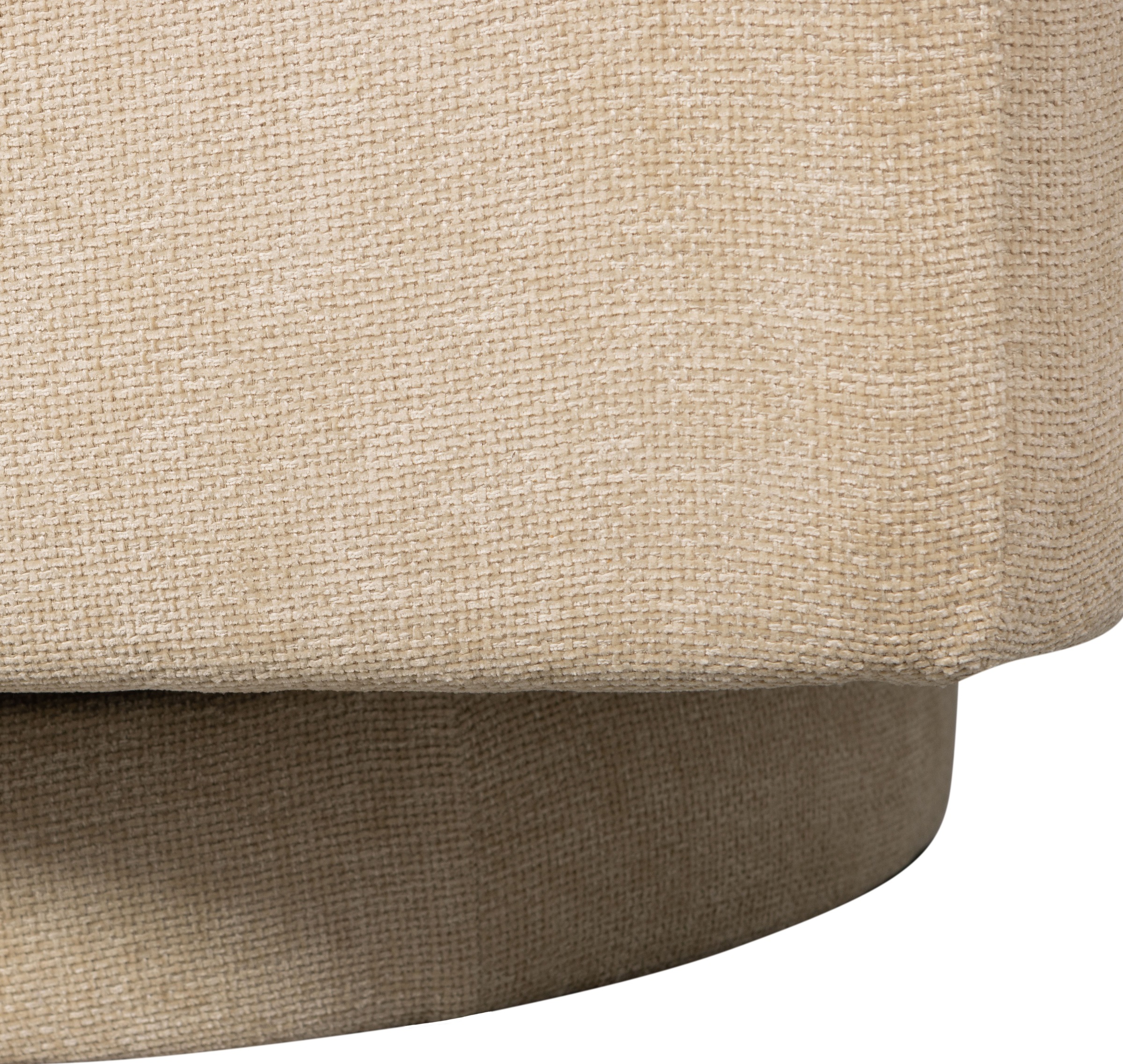 WOOOD Drehsessel »Oscar«, mit weichem Chenille-Bezug, Breite 78 cm