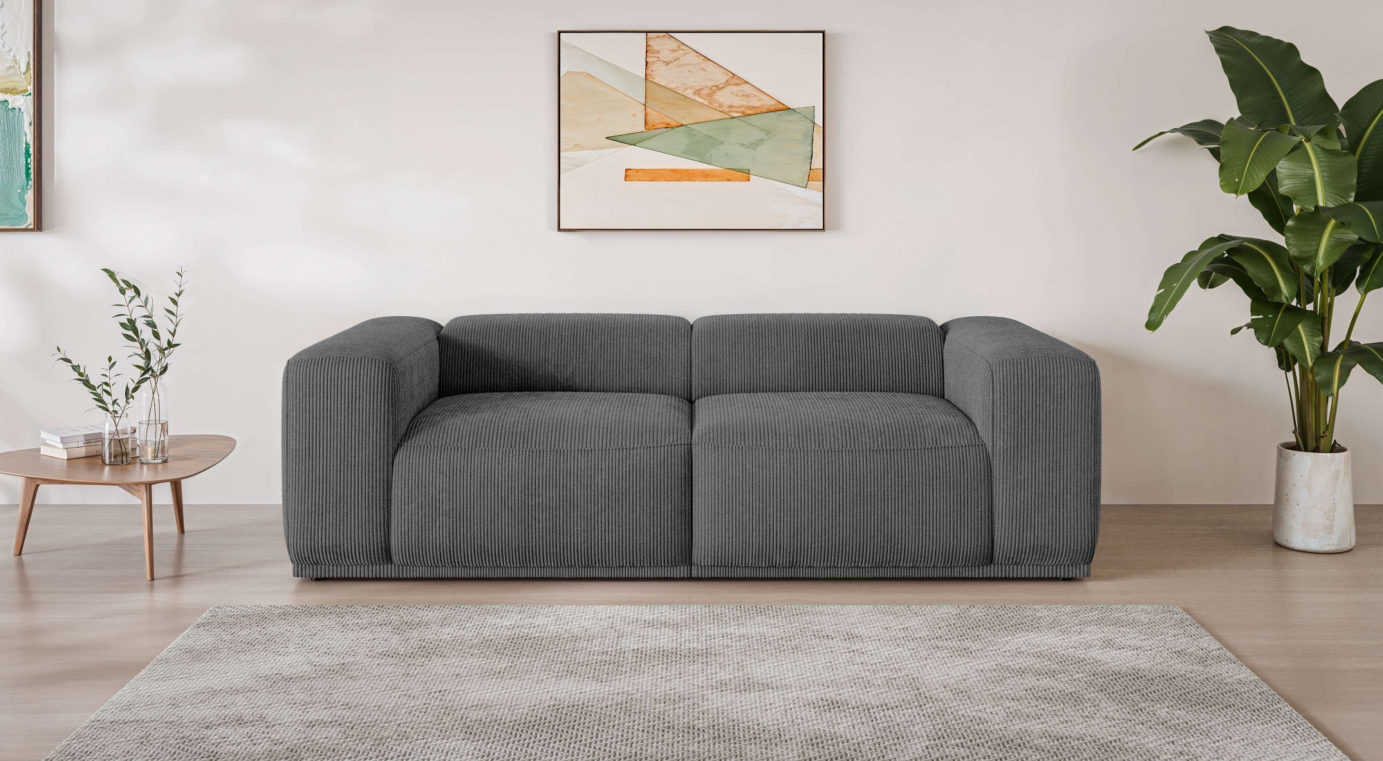 s.Oliver Big-Sofa "EMMERIK Designersofa, 3-Sitzer mit Wellenfederung, B/T/H günstig online kaufen