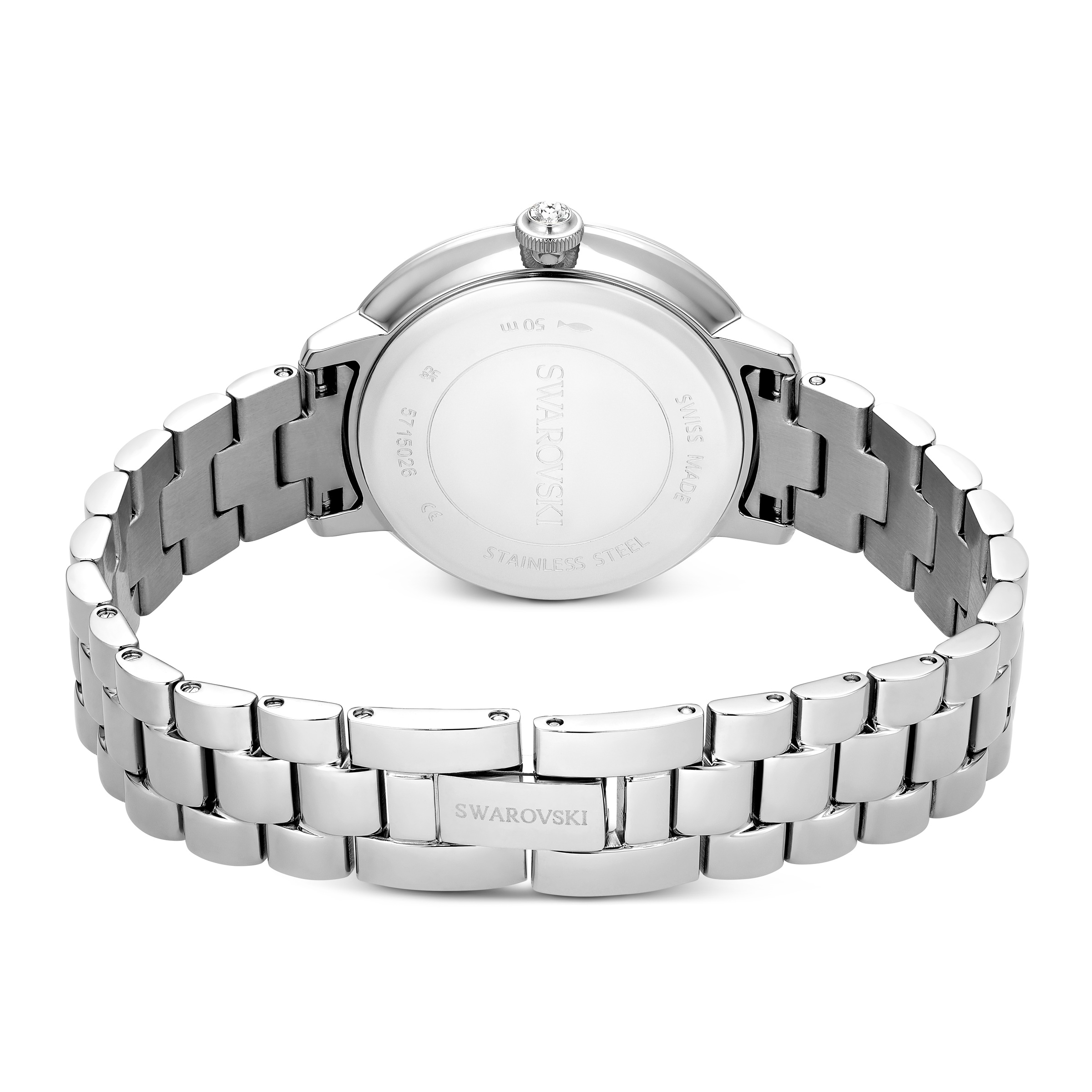 Swarovski Quarzuhr »MATRIX 3-LINK«, Armbanduhr, Damenuhr, Swiss Made, Edelstahlarmband, analog