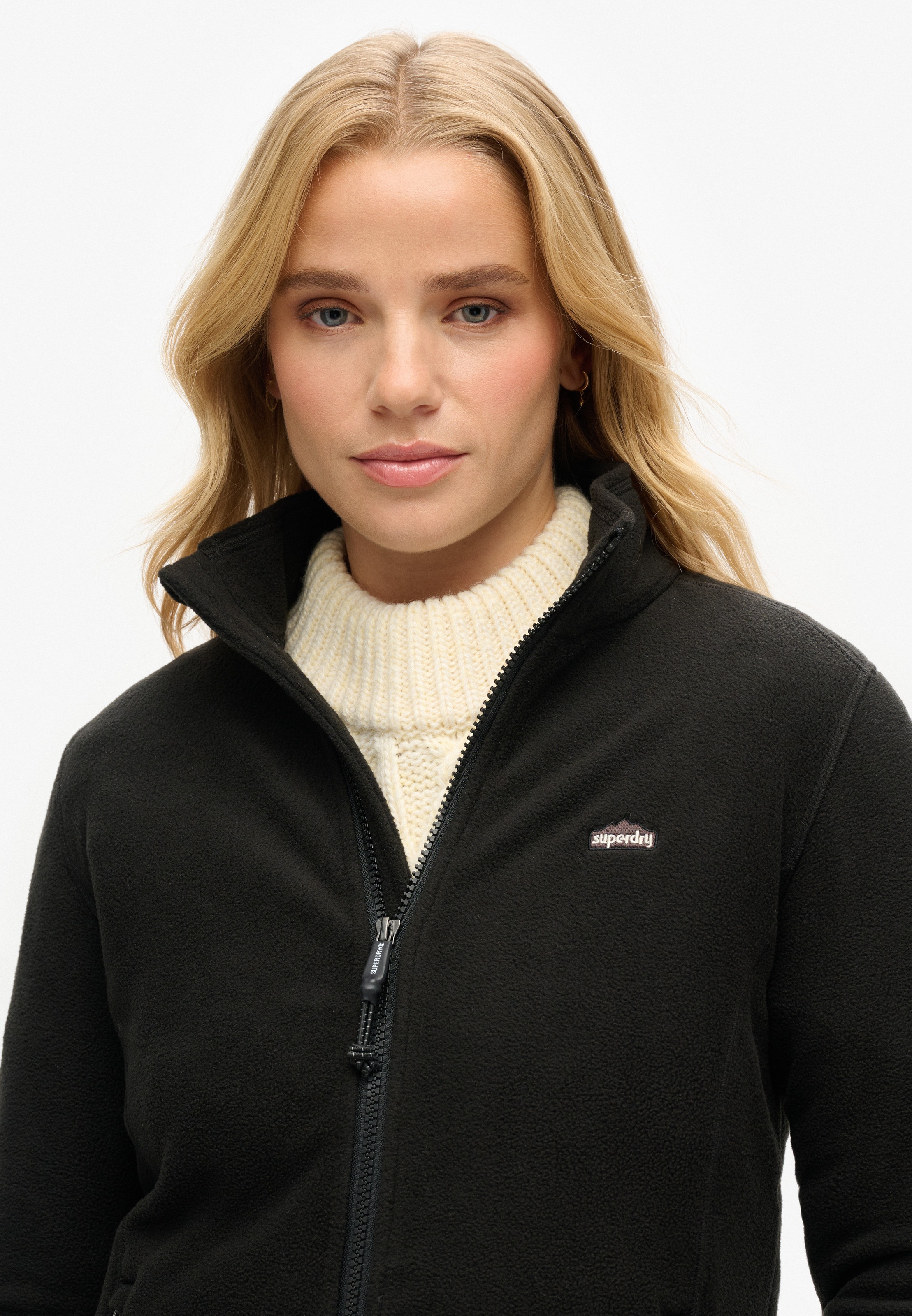 Superdry Sweatjacke »POLAR FLEECE FULL ZIP«