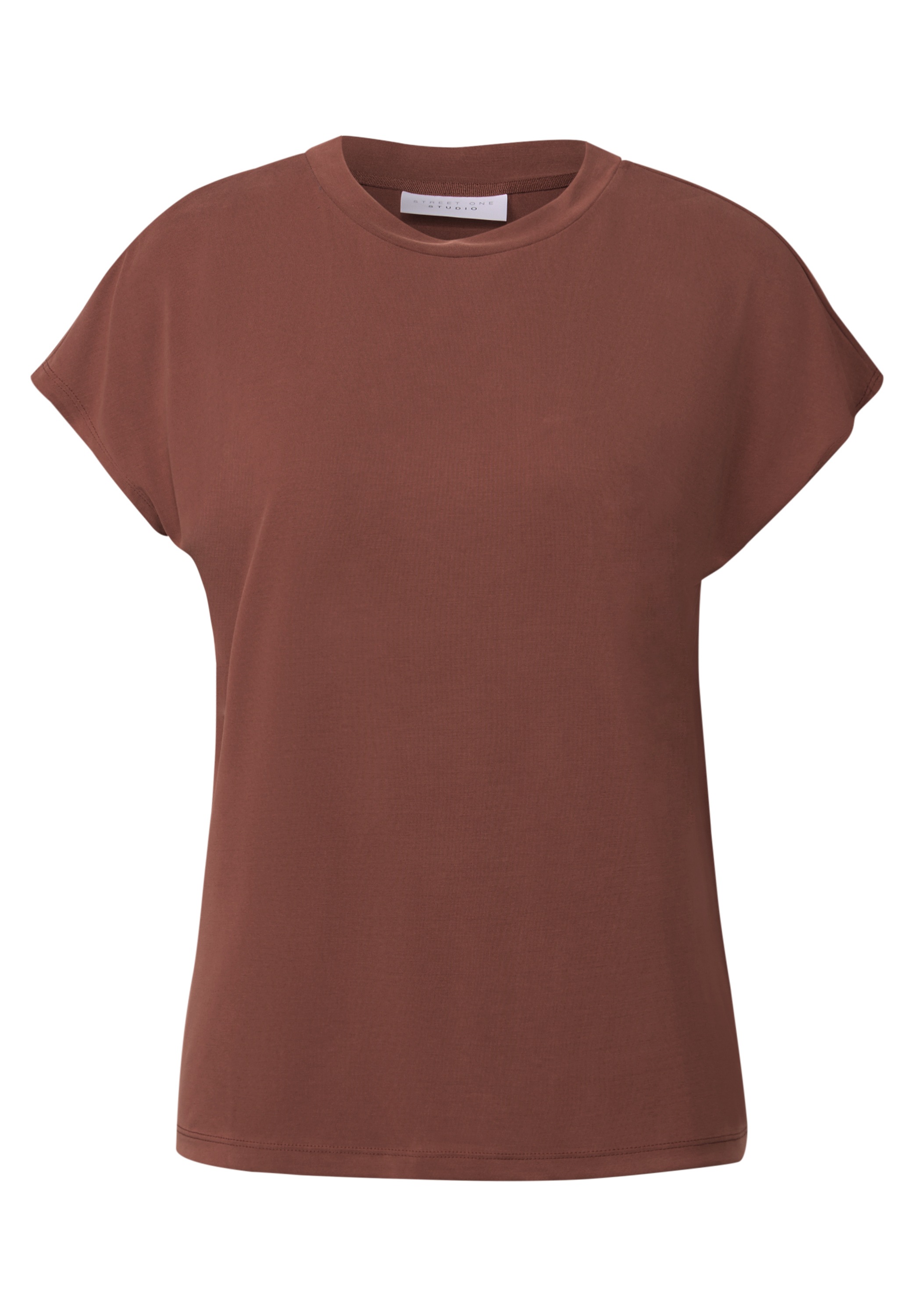 STREET ONE STUDIO T-Shirt, mit Rundhalsausschnitt
