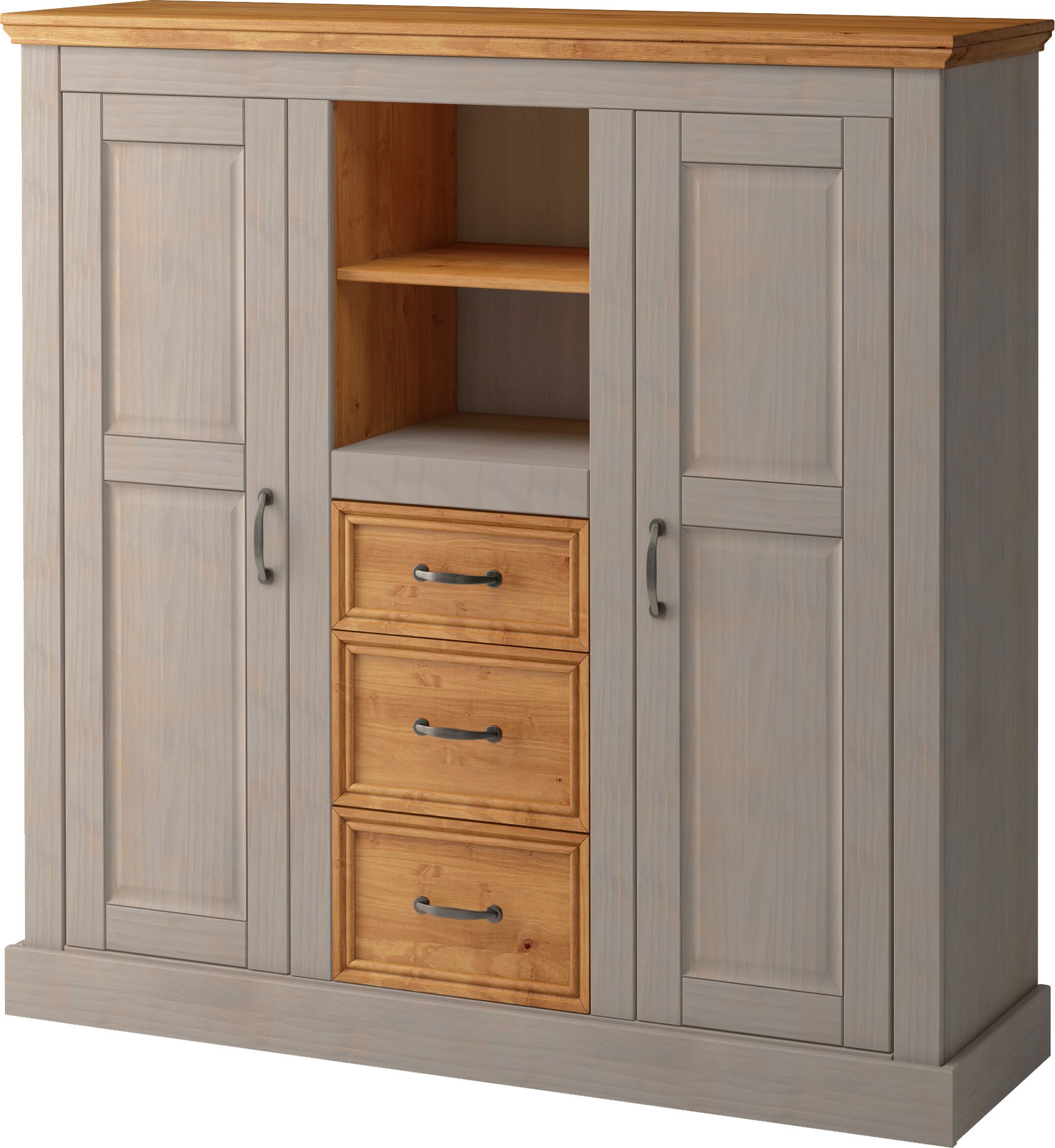 Home affaire Highboard »Selma«, Stauraumschrank, Breite 130 cm