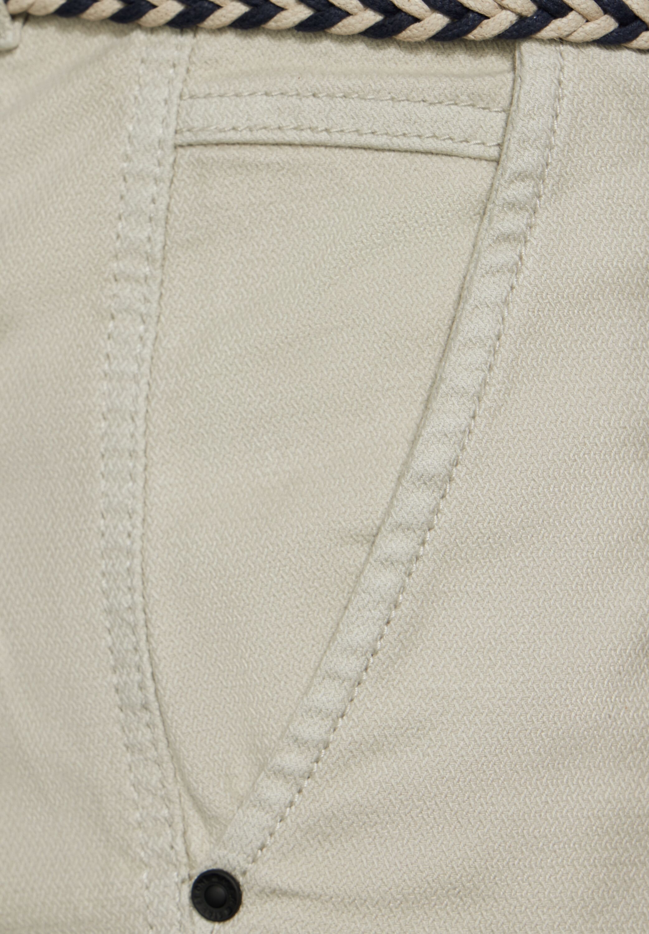 STREET ONE MEN Chinohose, softer Materialmix