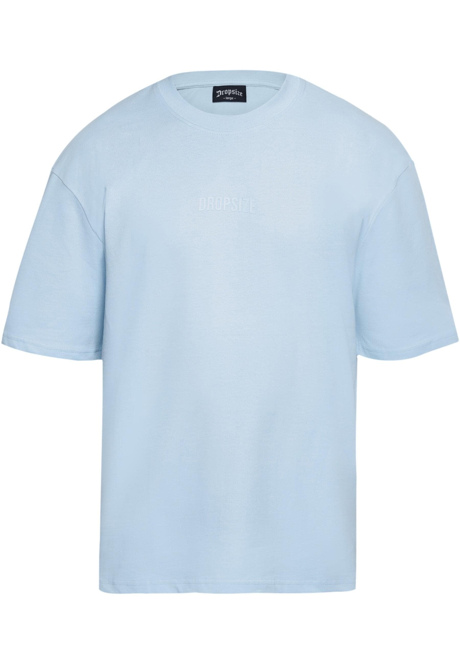 Dropsize T-Shirt "Dropsize Herren Heavy Oversize Curved Hd Logo T-Shirt" 1 günstig online kaufen