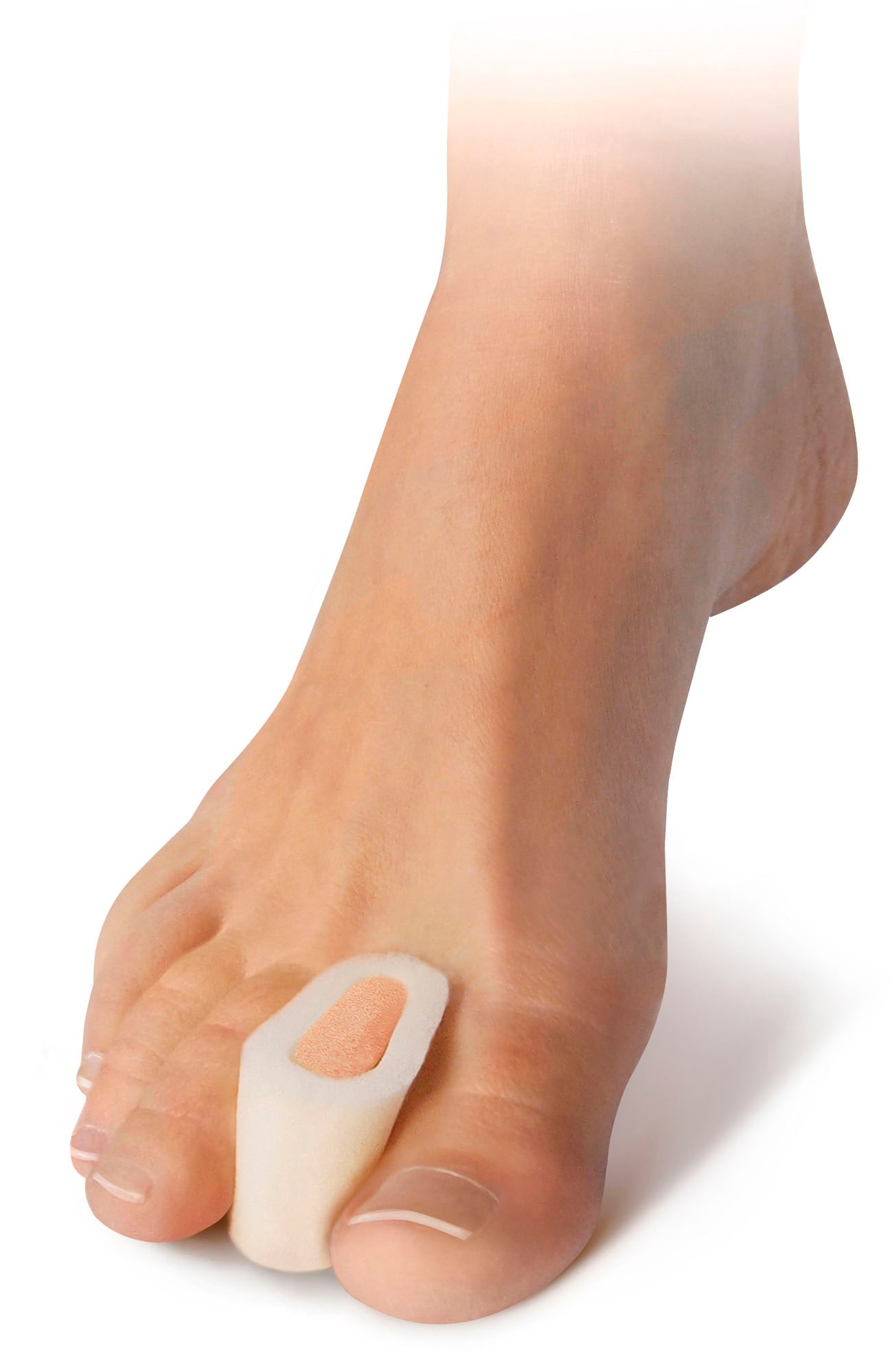 FUSSGUT Zehenspreizer "12-teiliges Zehentrenner-Set "Variant"a", beige, Molitan, Zehenkorrektoren, 3in1 Zehenkorrektor Set, Druckentlastung, bei