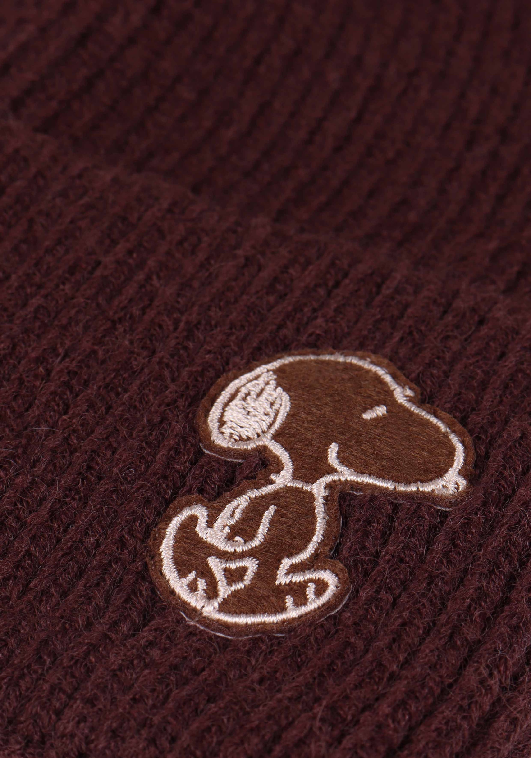 Capelli New York Beanie, mit ikonischem Logo-Patch