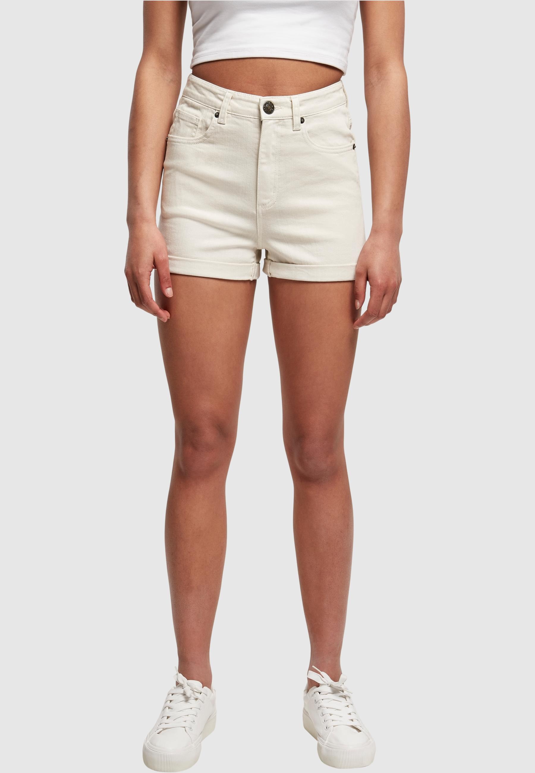 URBAN CLASSICS Stoffhose »Urban Classics Damen Ladies 5 Pocket Shorts«, (1 tlg.)