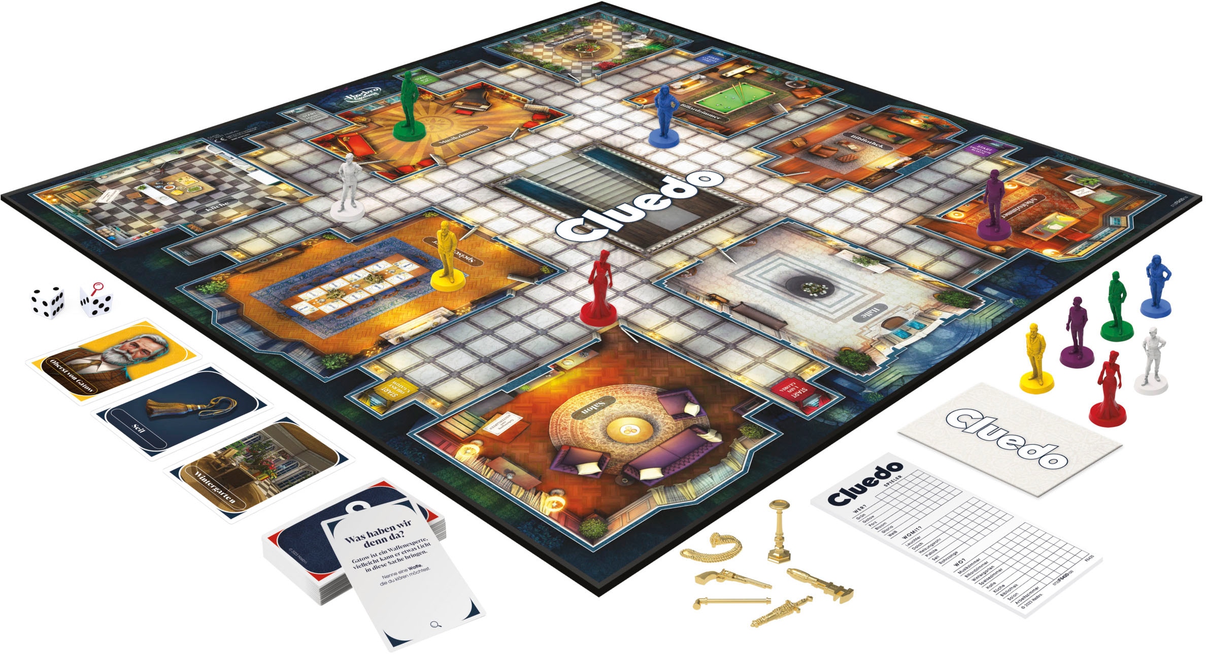 Hasbro Spiel »Cluedo Das klassische Detektivspiel«