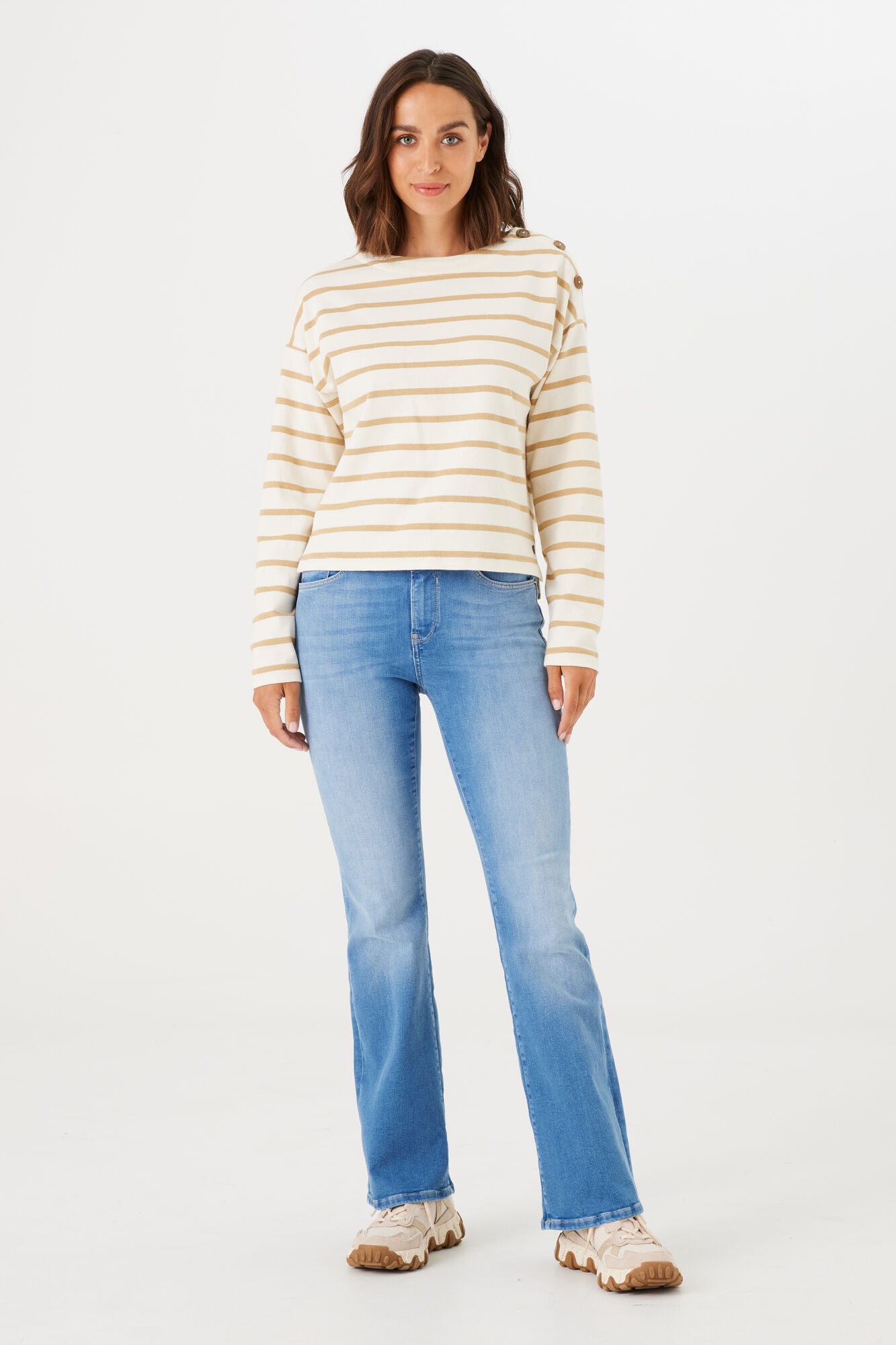 Garcia Slim-fit-Jeans "Celia Flare"