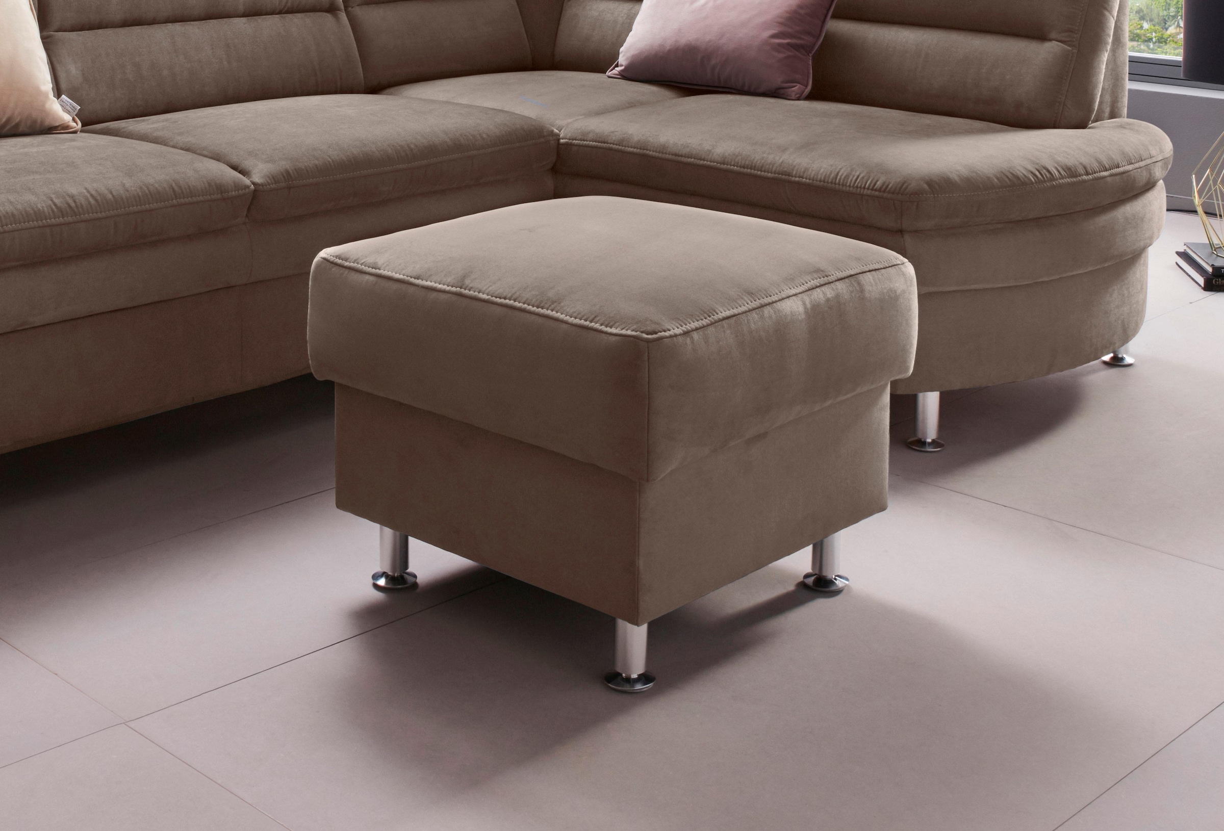 Home affaire Hocker "Cardoso" mit Stauraum, passend zur Serie günstig online kaufen