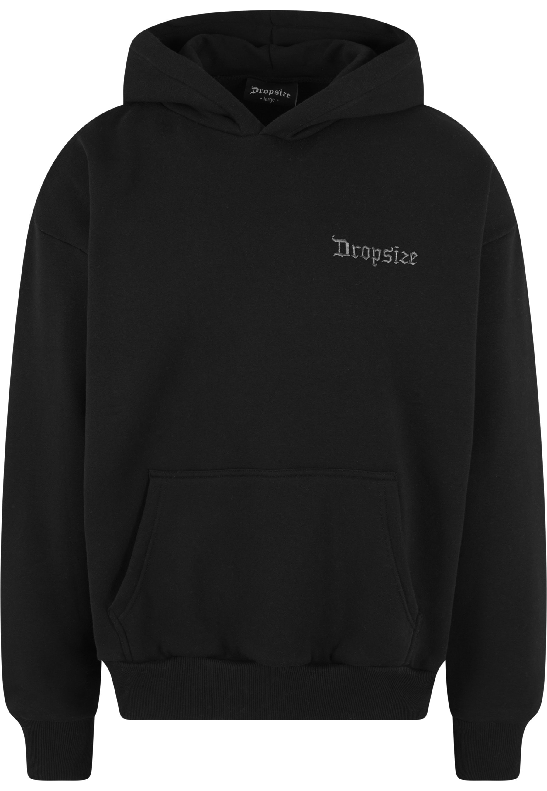 Dropsize Kapuzenpullover "Dropsize Herren Heavy Backlogo Hoodie" 1 günstig online kaufen