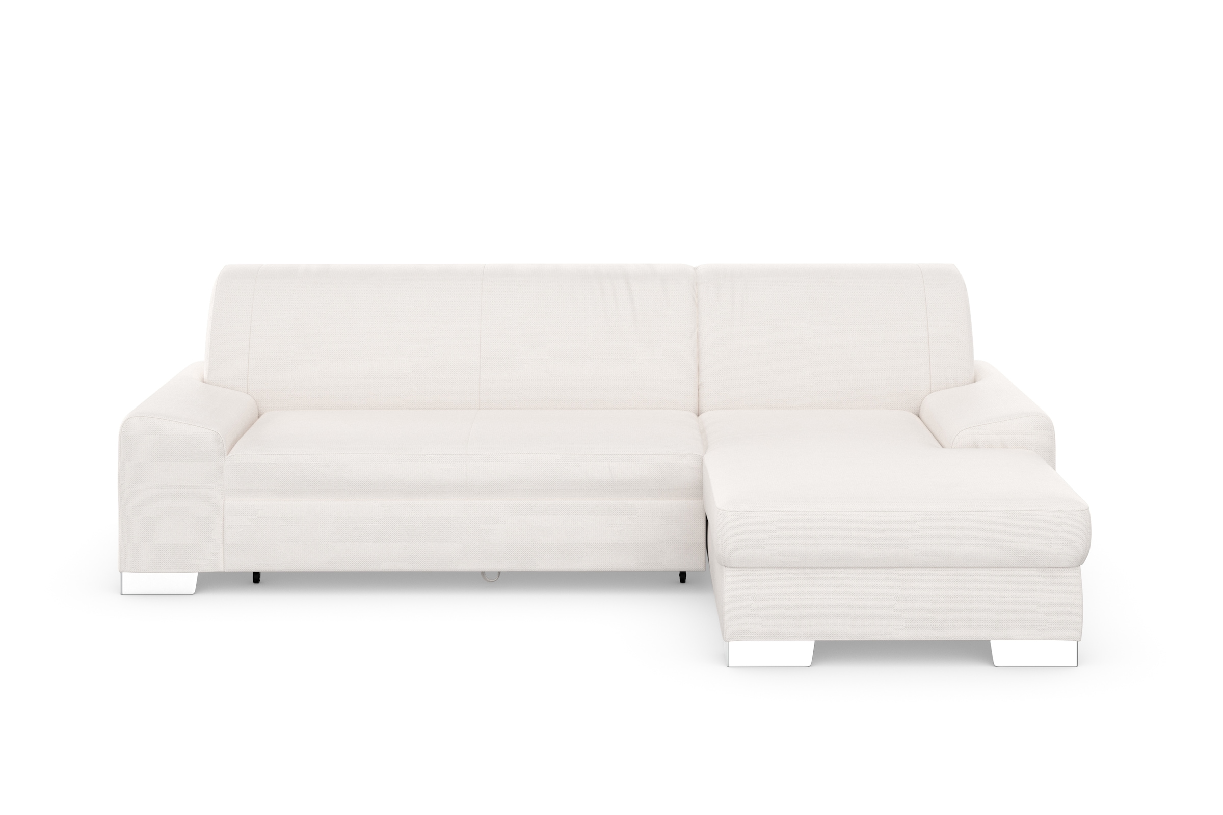 DOMO collection Ecksofa »Anzio L-Form«, wahlweise mit Bettfunktion und Federkern