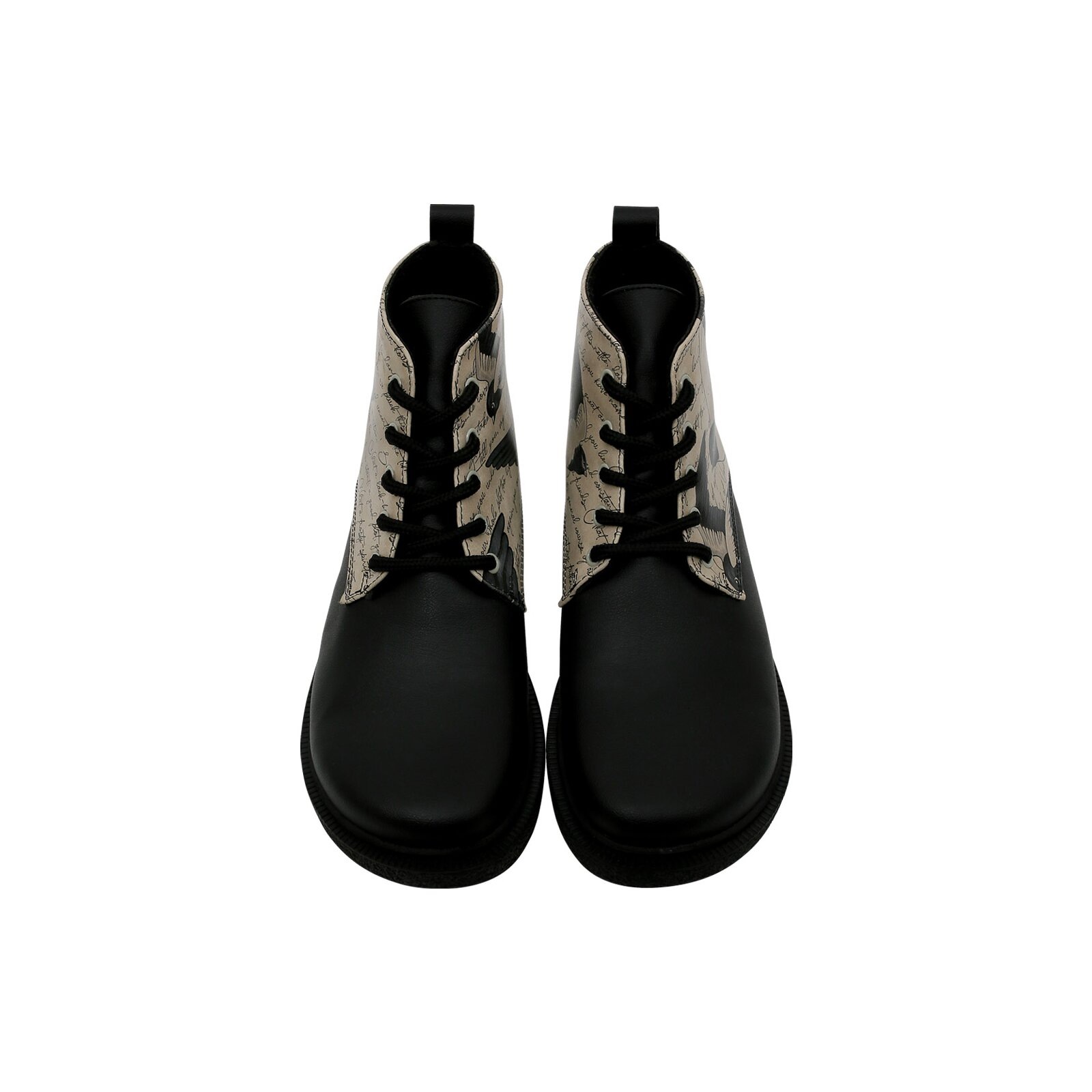 DOGO Bootsschuh "Damen Victoria Boots Letters for Lovers Vegan Damen Boots günstig online kaufen