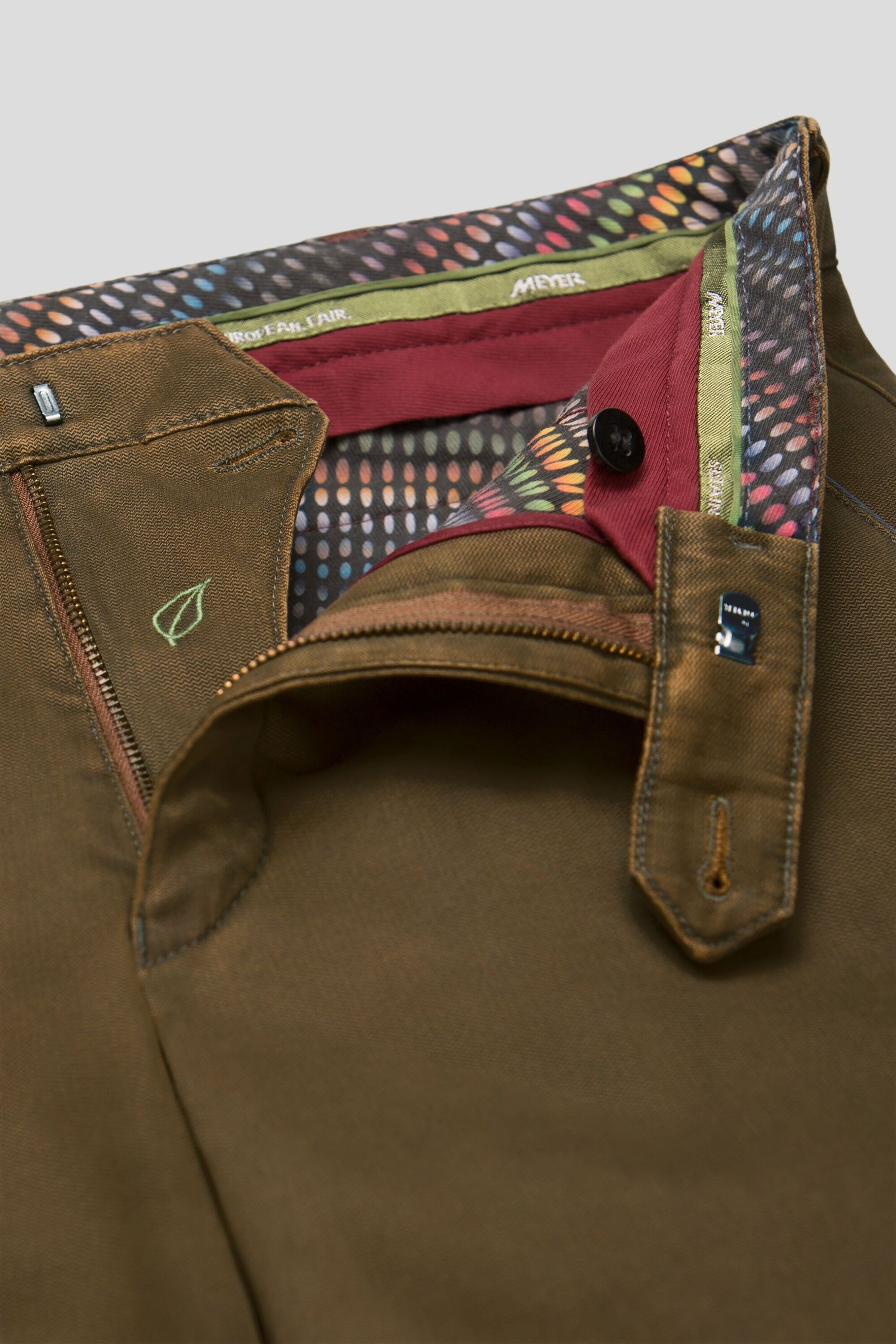 MEYER Chinos »New York«, aus reiner Bio-Baumwolle
