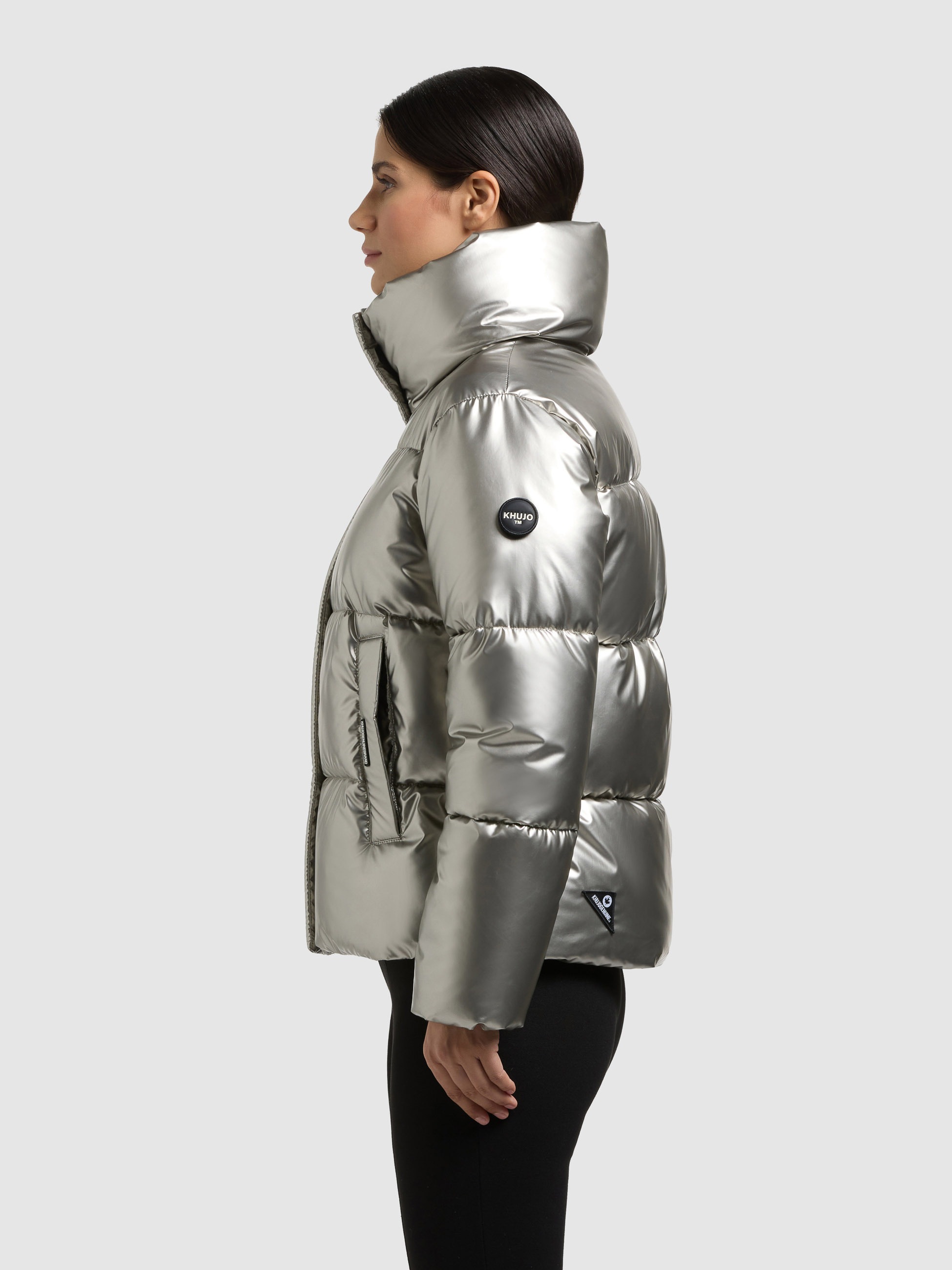 khujo Steppjacke »RINJA2 SHINY« ohne Kapuze