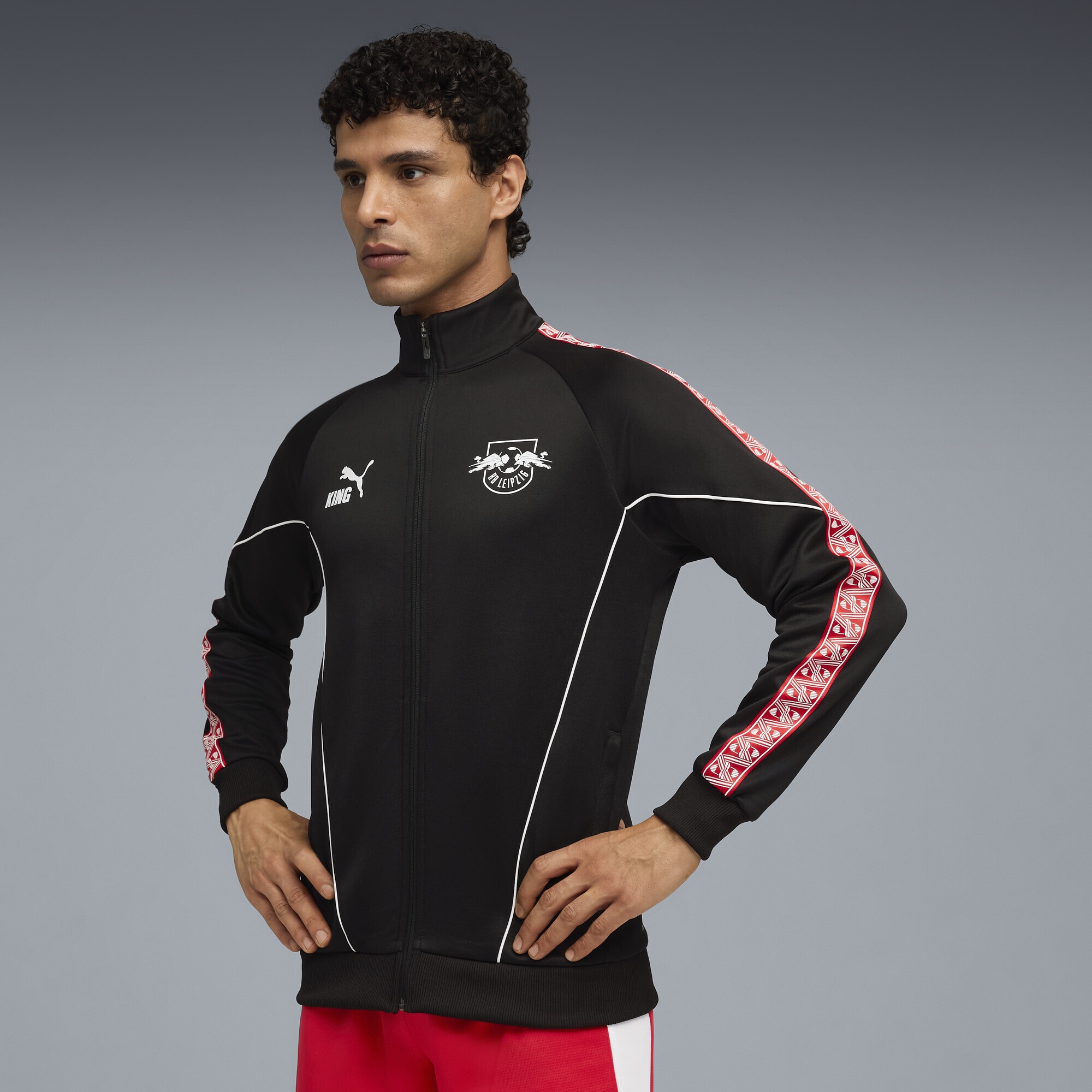 PUMA Sweatjacke »RB Leipzig KING Anthem Jacke Herren«