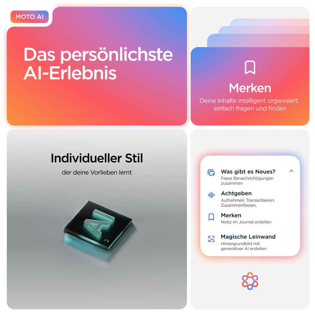 Motorola Smartphone »edge 60 neo« Pantone Grisaille